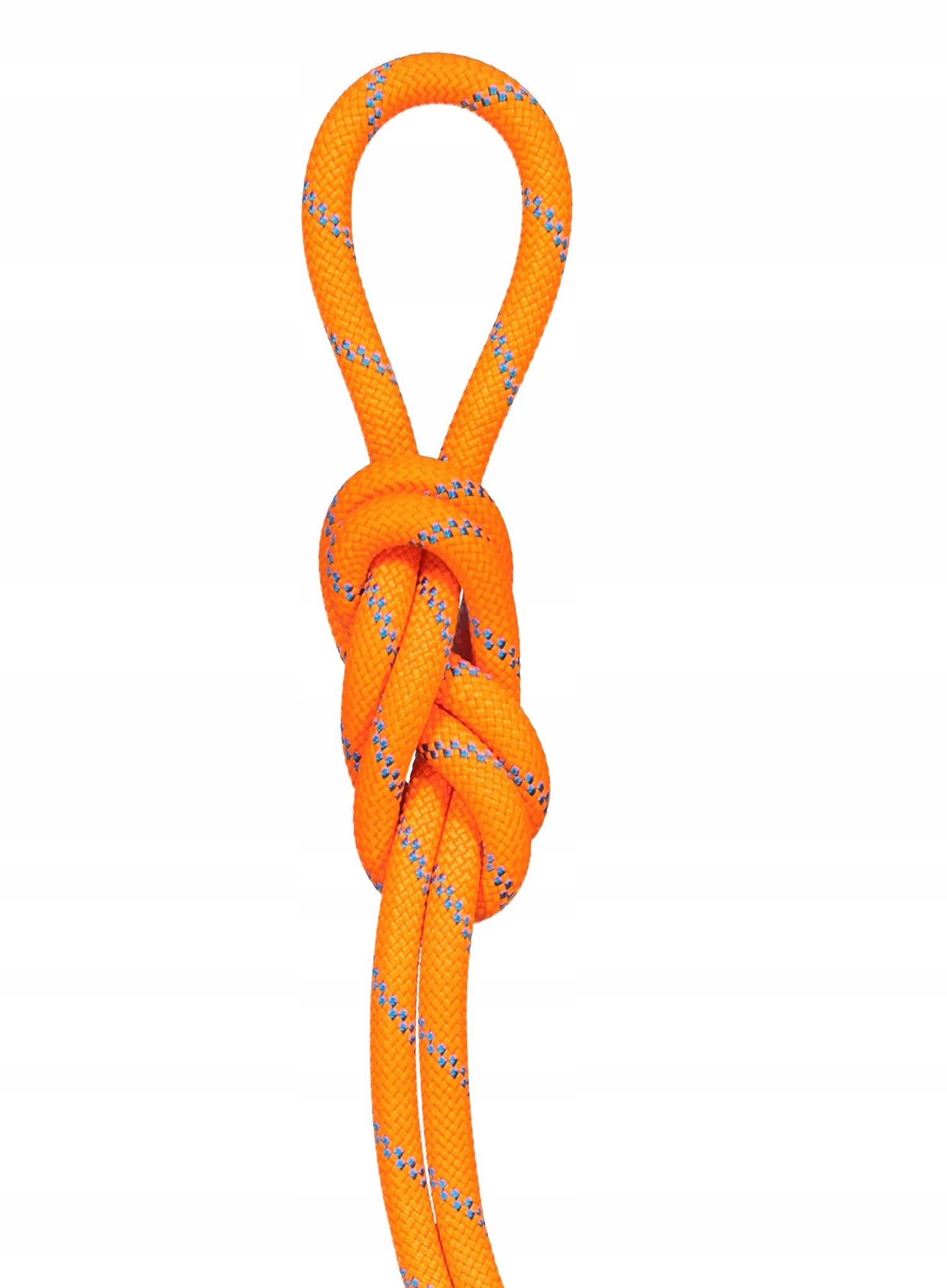 Horolezecké lano Mammut 8.7 Alpine Sender Dry Rope 50 m oranžová/oceánová barva