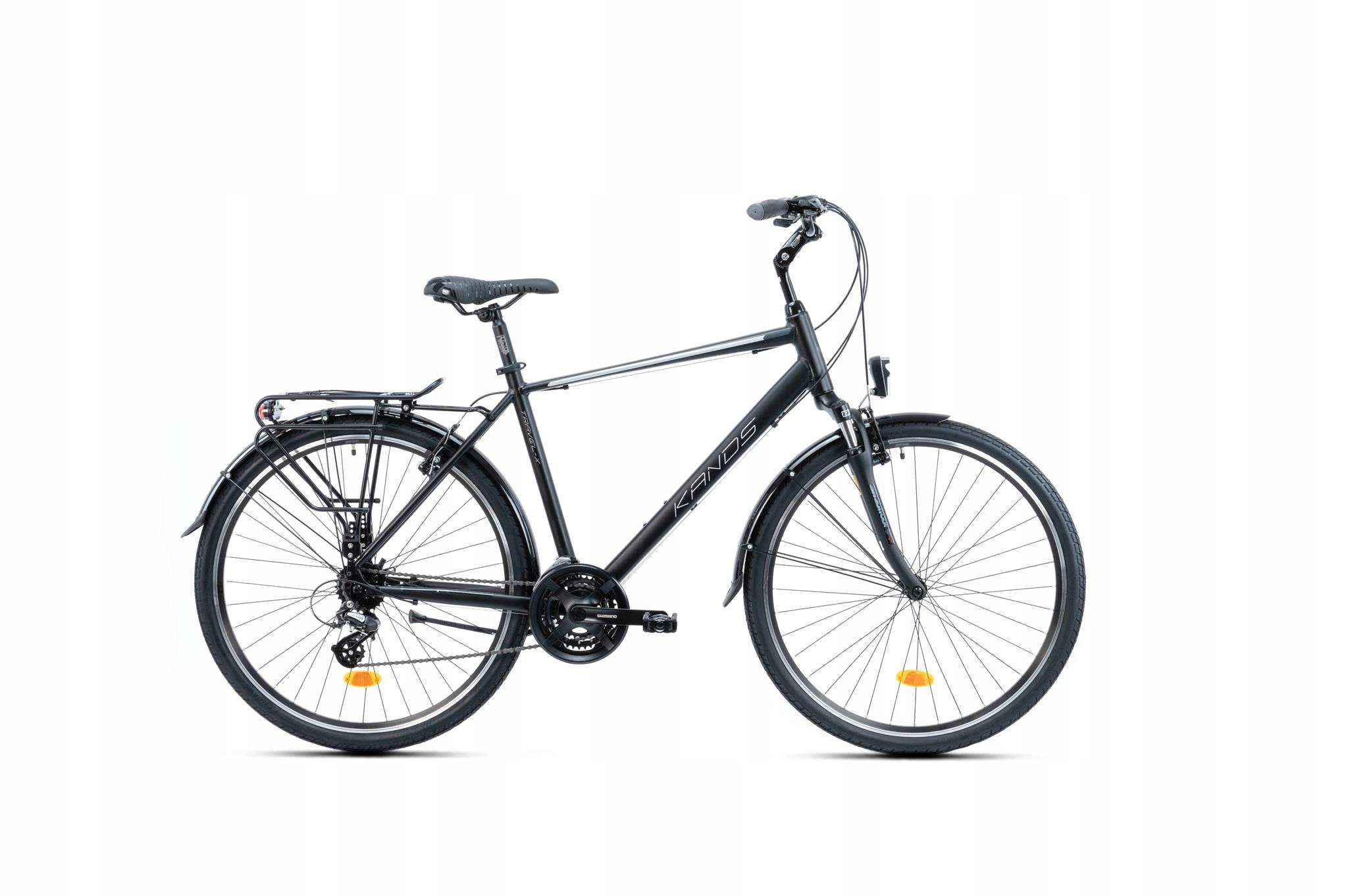 Rower trekkingowy 28 Kands Travel-x czarny mat R21 wzrost 184-199 cm 2025