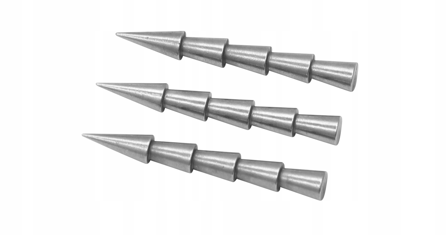 Ciężarek Mikado Wolframowy do Przynęt Jaws Tungsten Spike 20mm 1,77 3 szt.