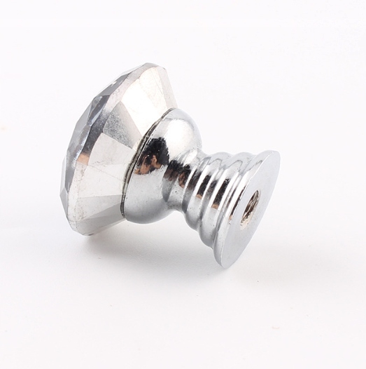 GAŁKA MEBLOWA uchwyt KRYSZTAŁ 20mm brylant Długość 2 cm