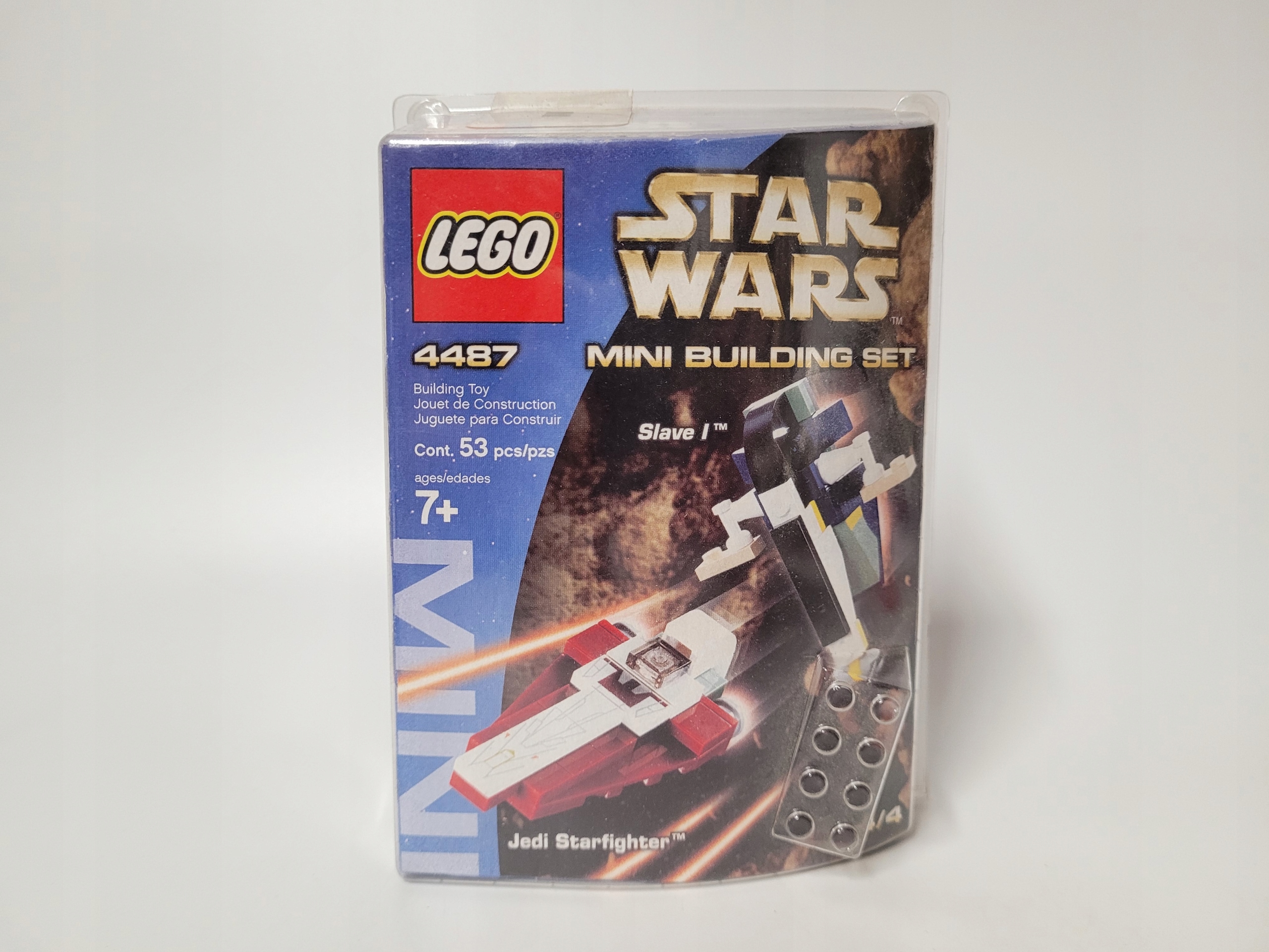4487 Lego Star Wars Slave 1 Jango Fett Jedi Starfighter mini Misb 2003