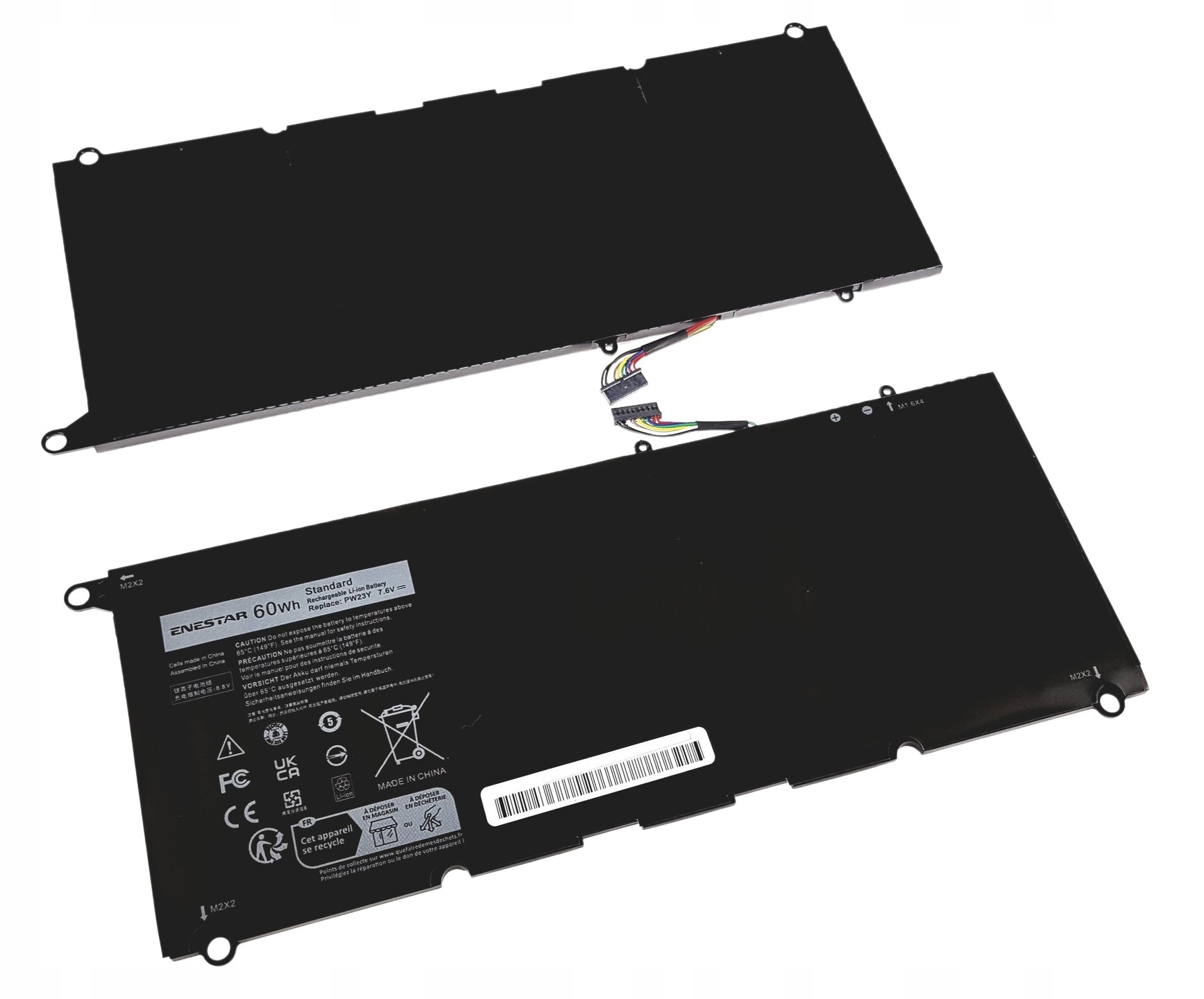 Bateria do Dell PW23Y RNP72 Xps 13 9360 Enestar od 2014 roku