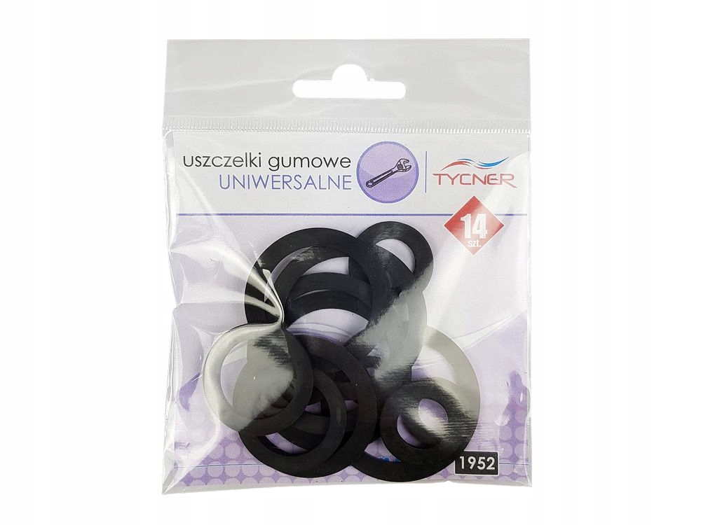 ZESTAW USZCZELEK GUMOWYCH - 7 X 2 SZT. 1952