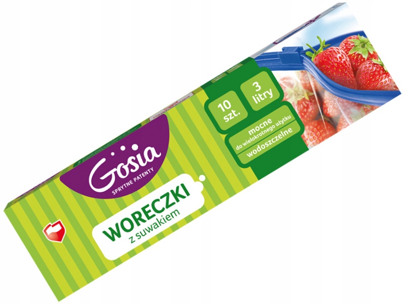 

Gosia Woreczki Z Suwakiem 10 Sztuk 3L
