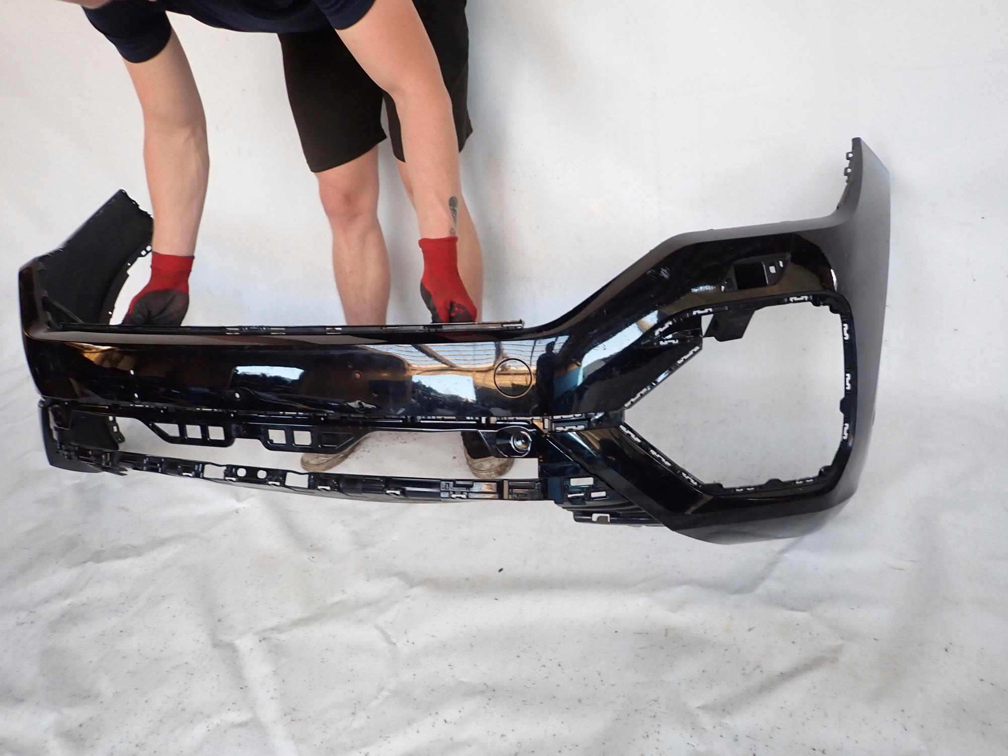 VW TOUAREG III 3 R-LINE 18-23 bumper front front washer PDC