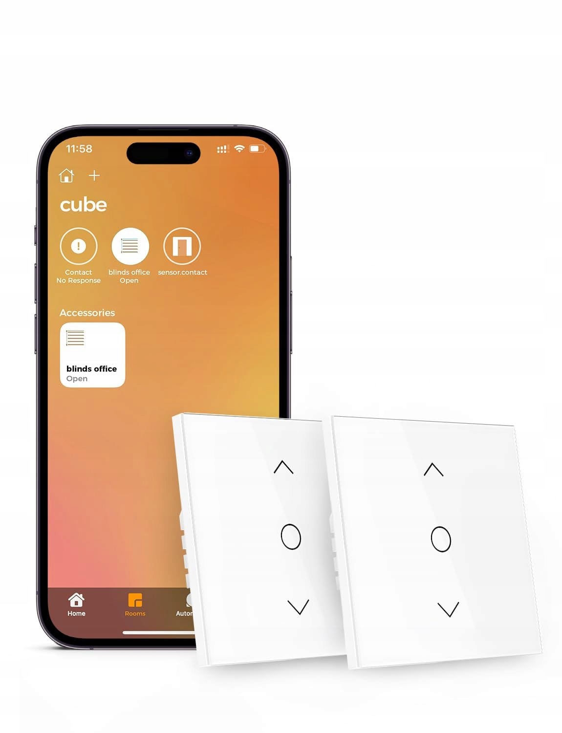 N7 Włącznik rolet Refoss RRS100 Wlan Apple Homekit 2 szt.