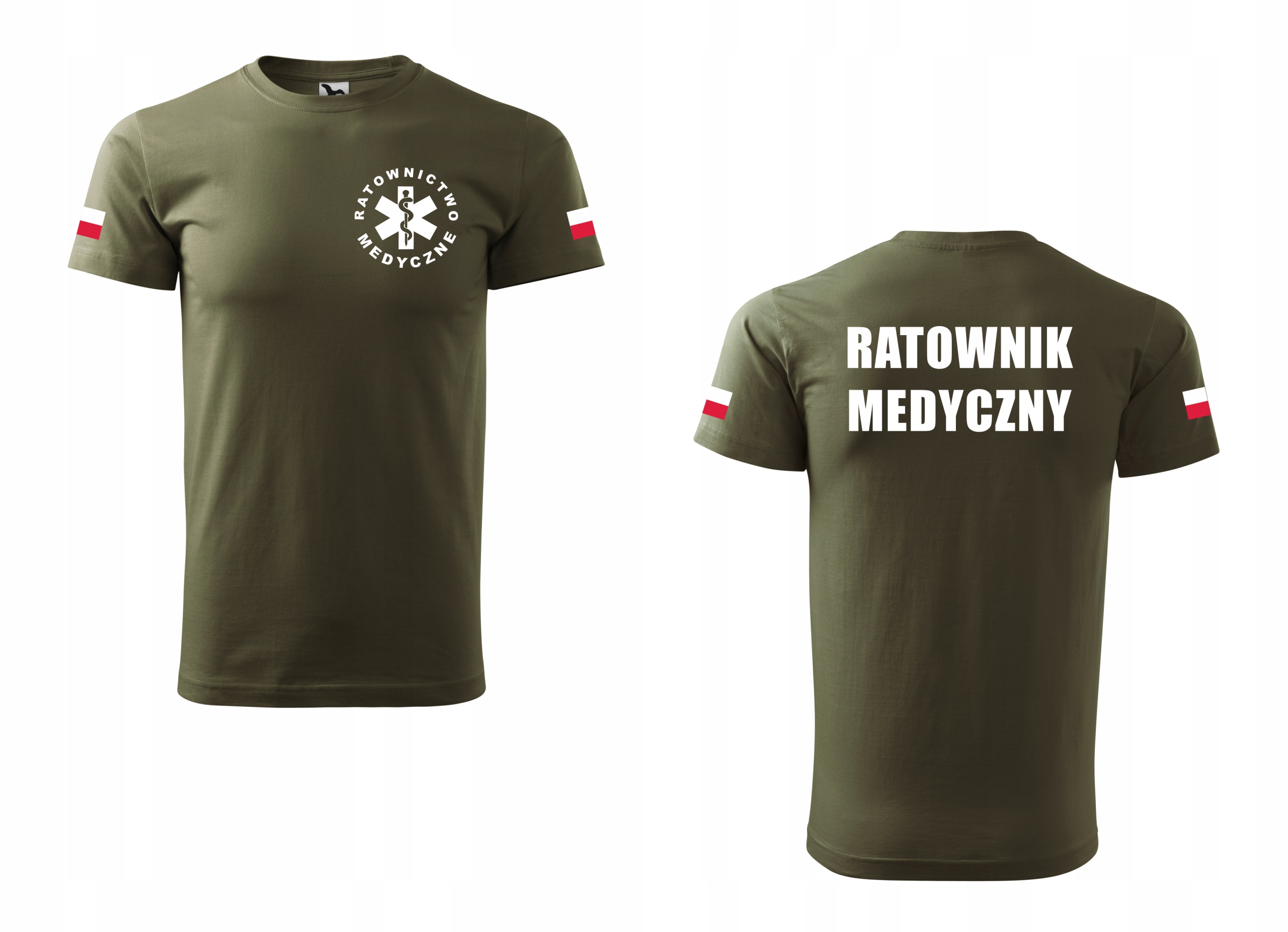 

Koszulka Ratownik Medyczny Flaga męska 190g r. XXL