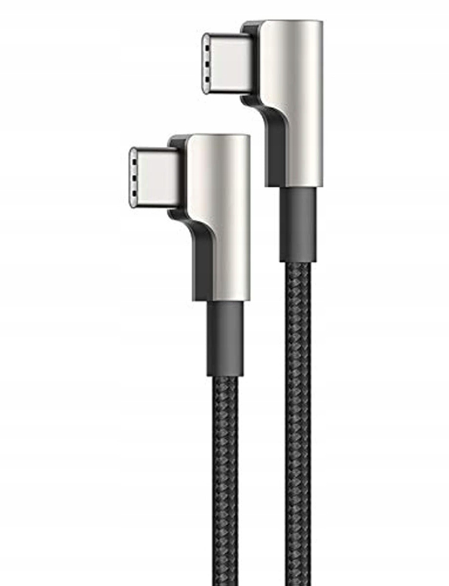 

Aukey Kątowy Kabel Usb-c Type-c Pd 60W Pd QC3 1M