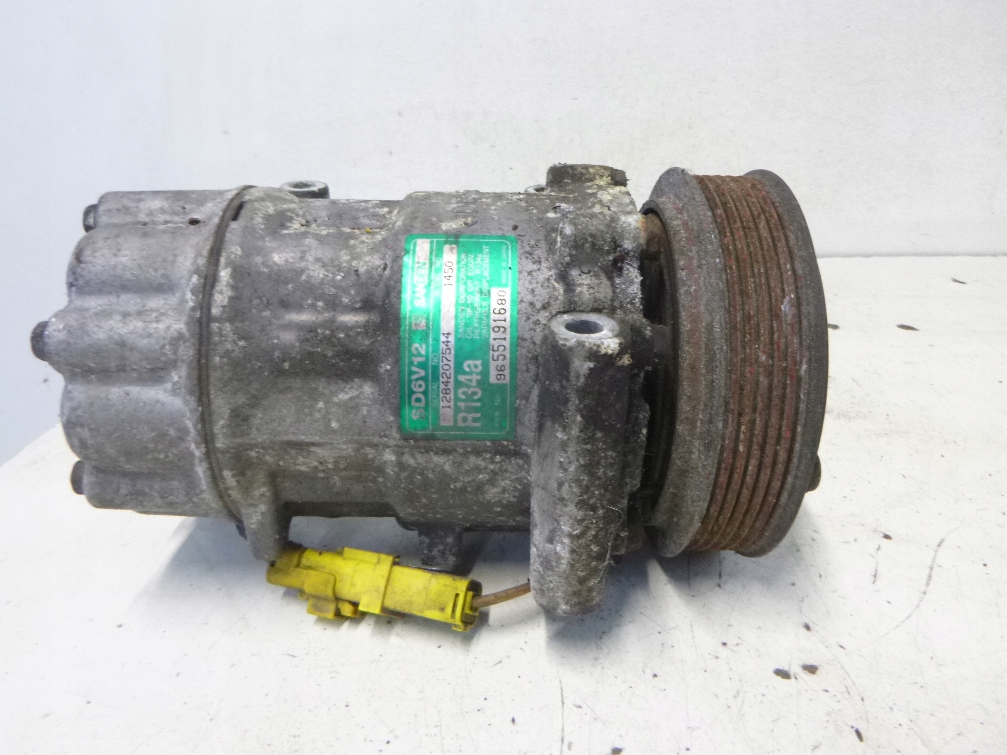 compressor compressor; Peugeot 206 9655191680 2002