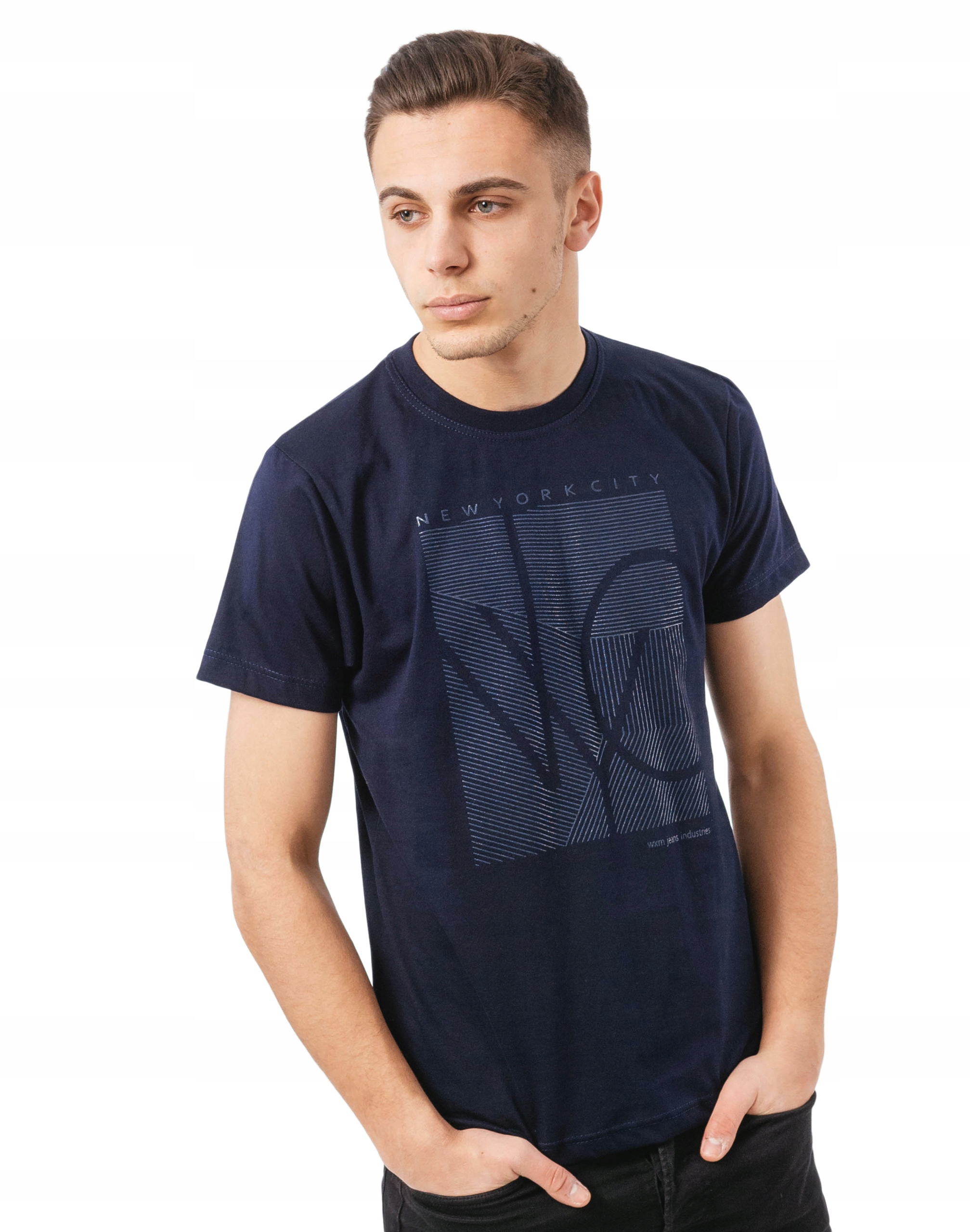 

Podkoszulek Męski Koszulka T-shirt New YORK-04 6XL