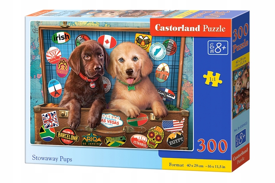 

Puzzle 300 B-030422 Stowaway Pups