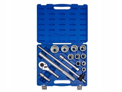 Sada Nástrčiek 3/4'' 14CZ Krátke 22-50MM 12-HRAN, Hrkálka