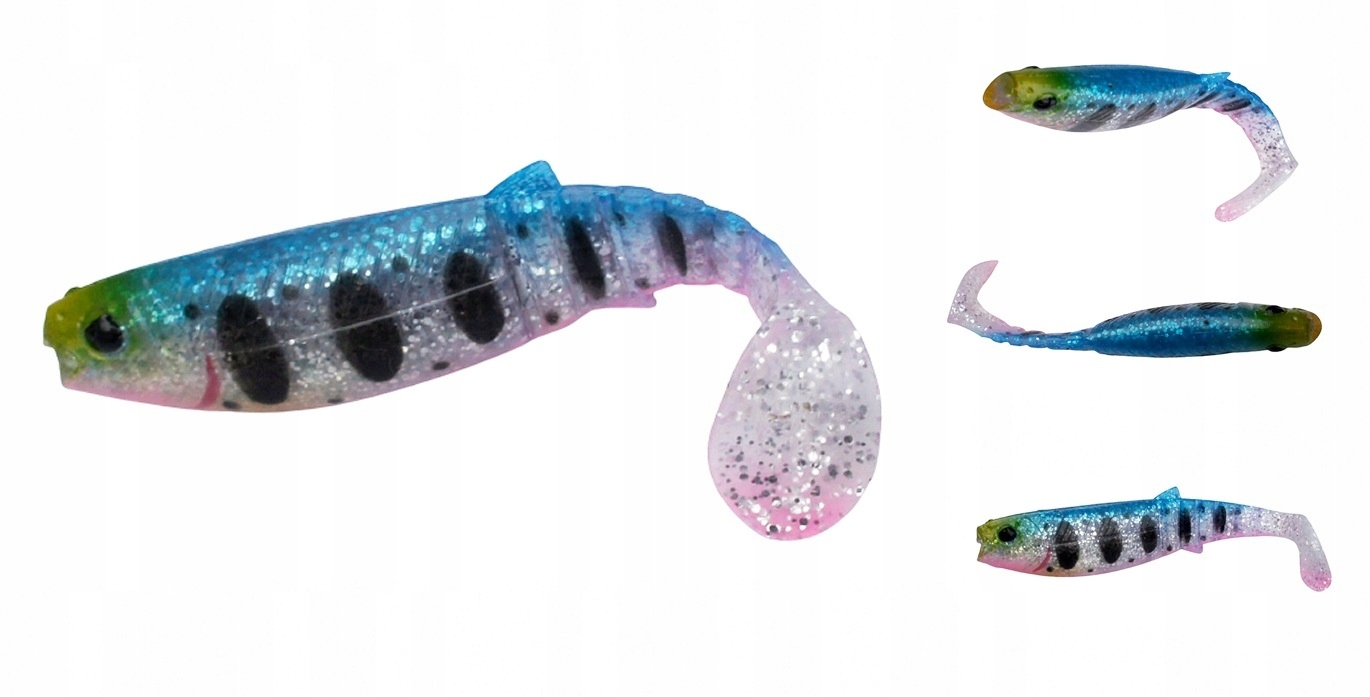 

Savage Gear Cannibal 6,8cm New Blue Pink Smolt Uv