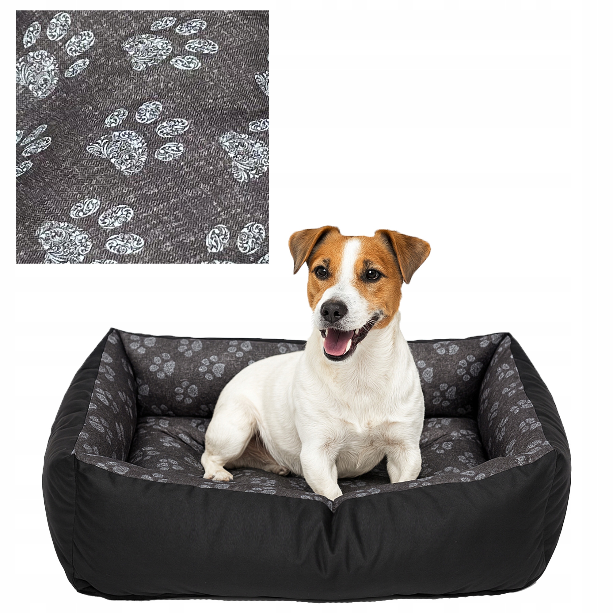 Levně Voděodolná pohovka, měkké a pohodlné pelíšek pro psa 70x55 cm, tlapky, malý pes