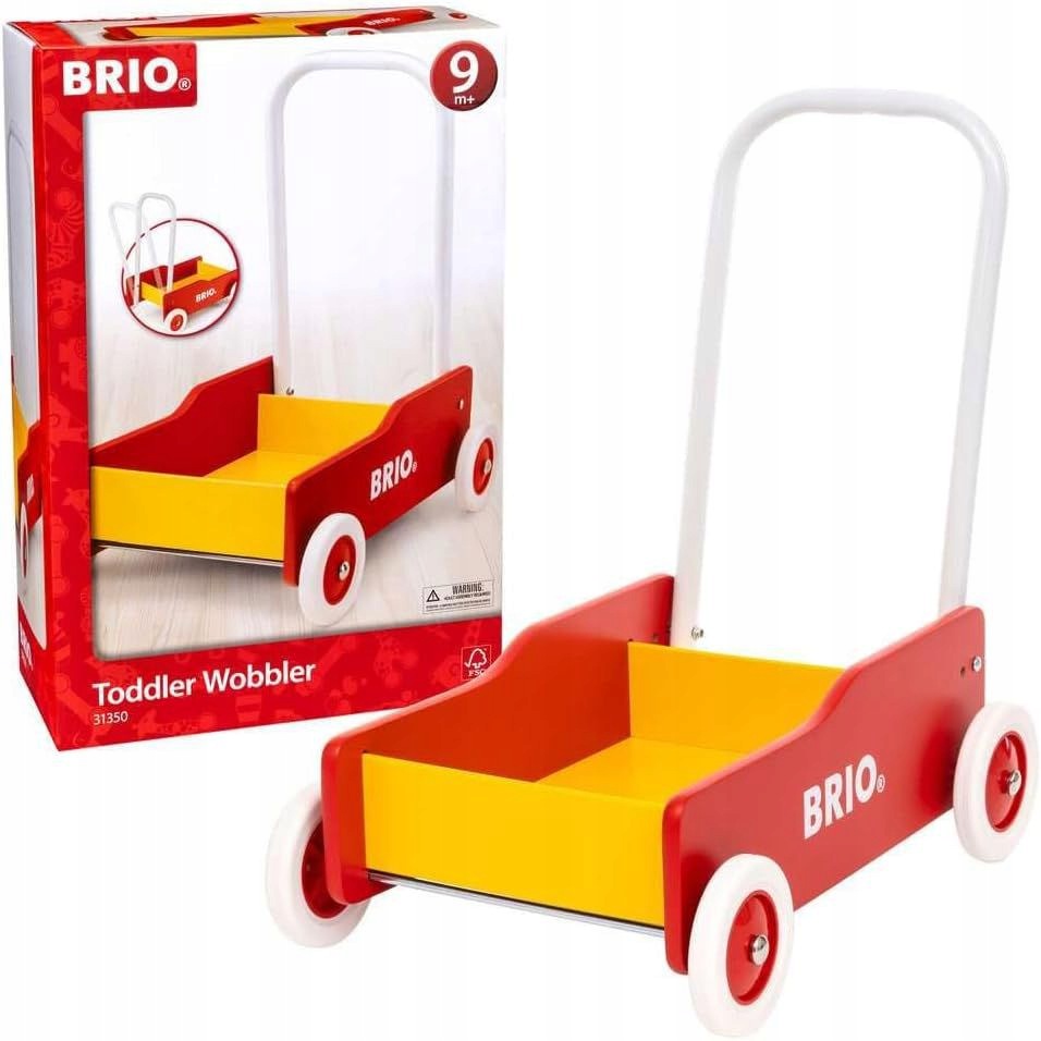 Wózek Dziecięcy Brio Toddler Wobbler, Red (31350)