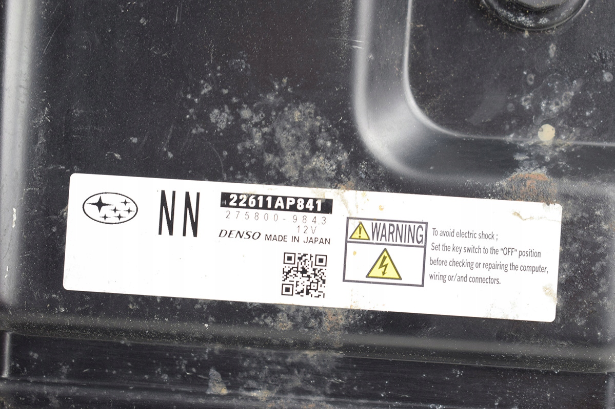 computer control unit SUBARU LEGACY IV 275800-9843