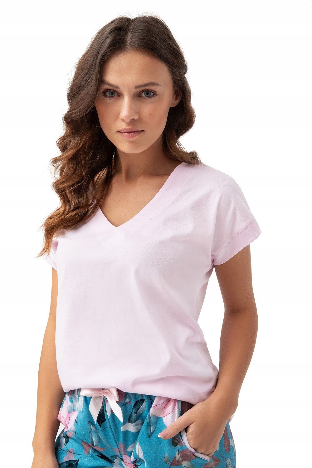Dámské Pyžamo 637 Kr vel. 3XL XXXL světle růžová