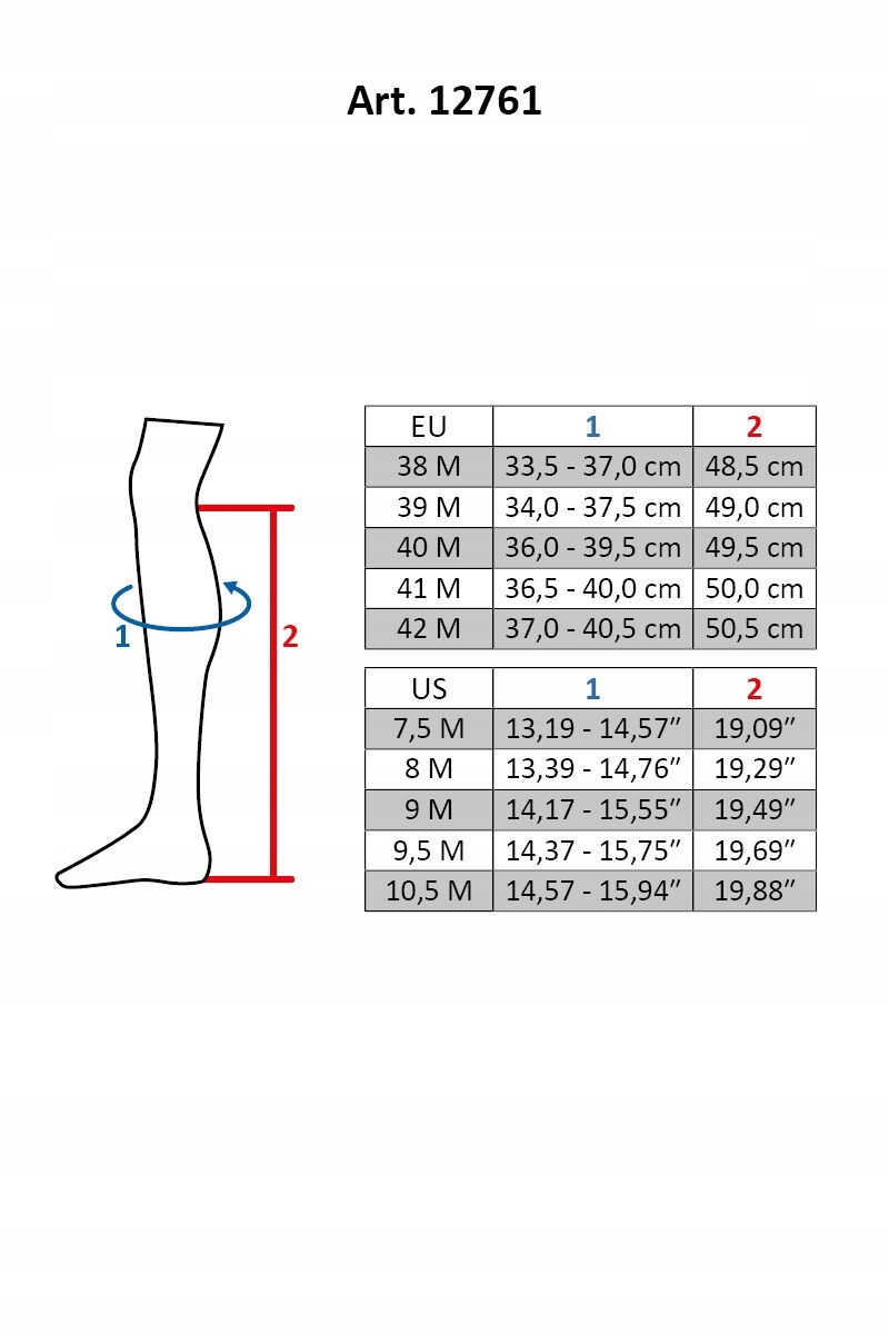 HKM Oficerki LATINIUM CLASSIC Wysokie M (R: 38) EAN (GTIN) 4057052522840