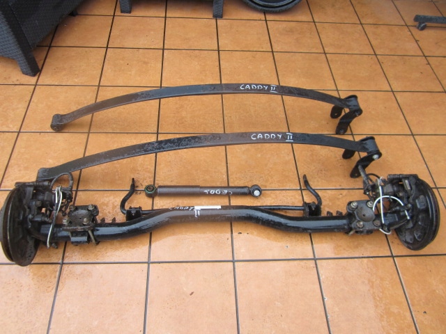 VW CADDY 2K5 LIFT BELKA TYŁ OŚ bez RESOR PODWÓJNY