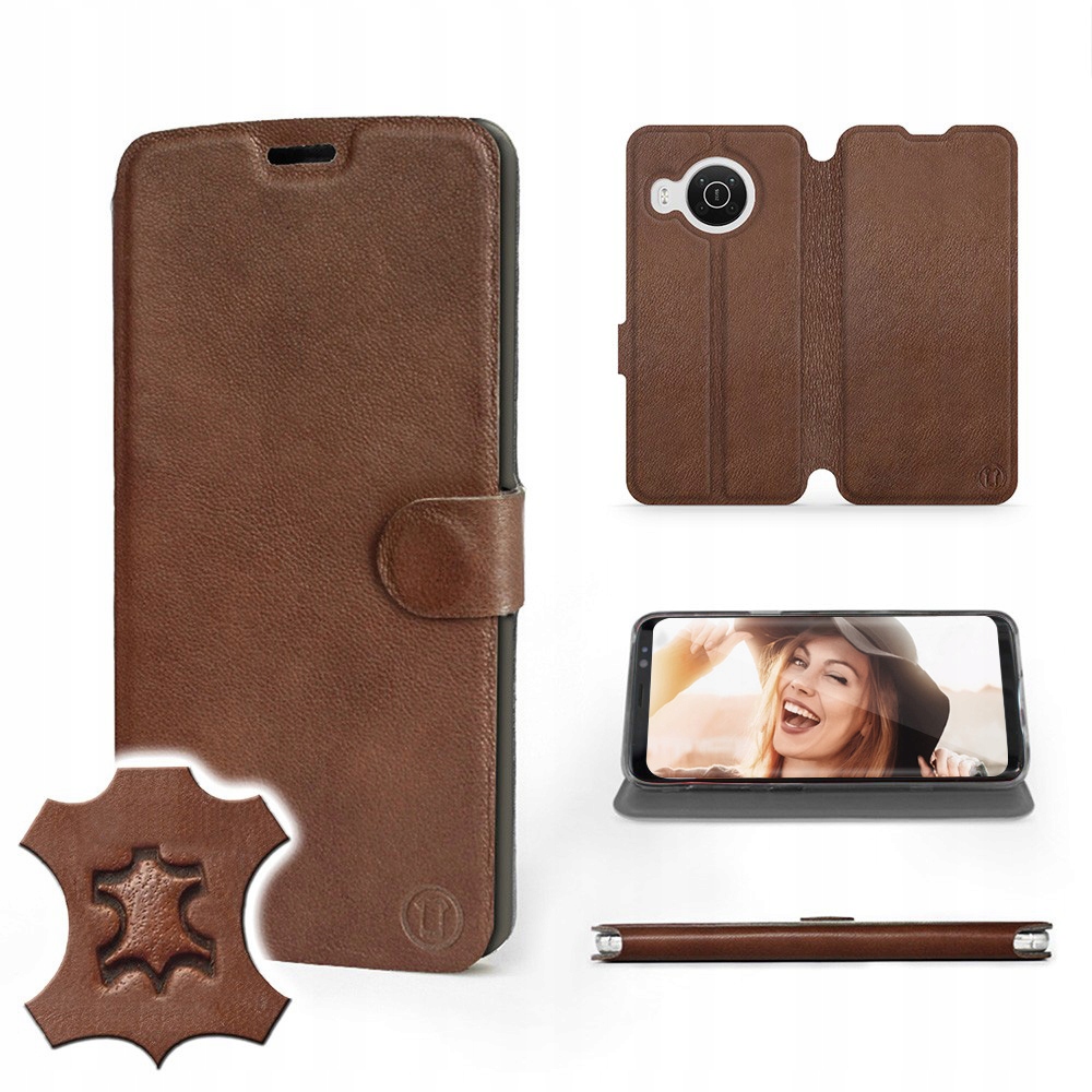 

Etui Mobiwear do Nokia X10 Brown Leather