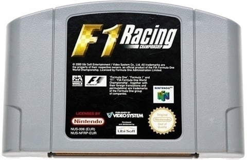 F1 Racing Championship - NINTENDO 64 N64 PAL