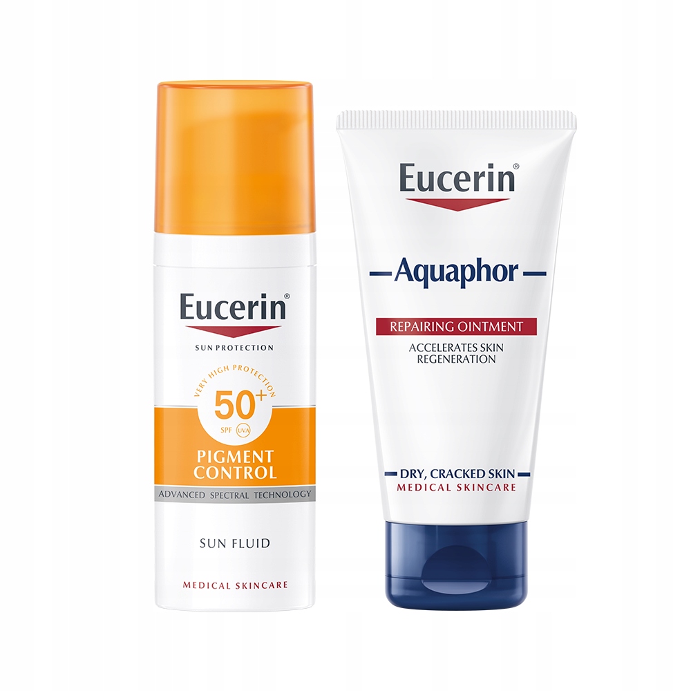 Eucerin Aquaphor Maść nawilżająca do suchej skóry Fluid do twarzy SPF50+