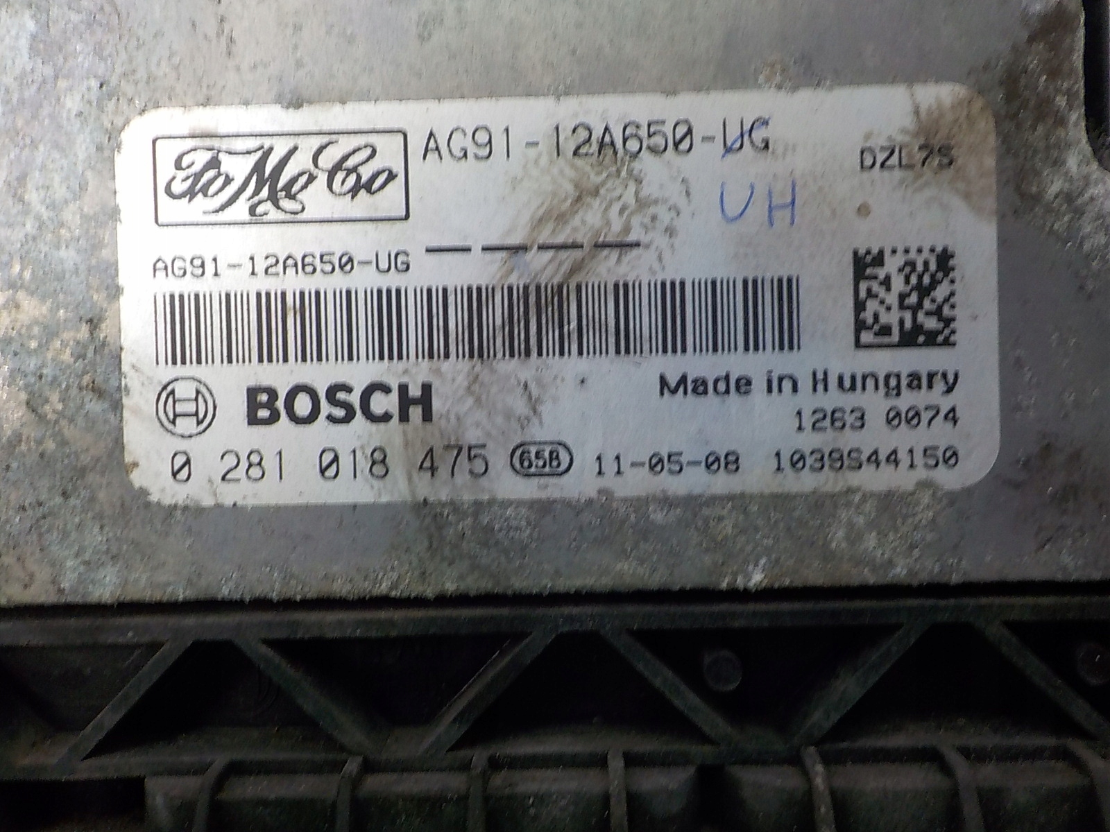 FORD S-MAX 2.2 TDCI computer Centralina AG91-12A650-UH