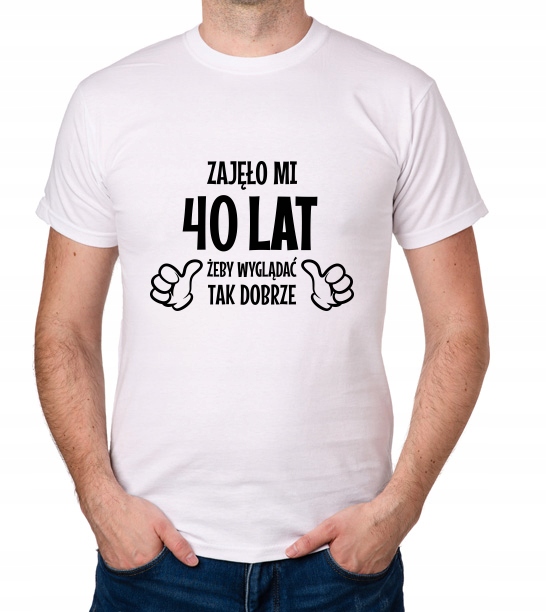 

koszulka Prezent Na 40 Urodziny Lat prezent