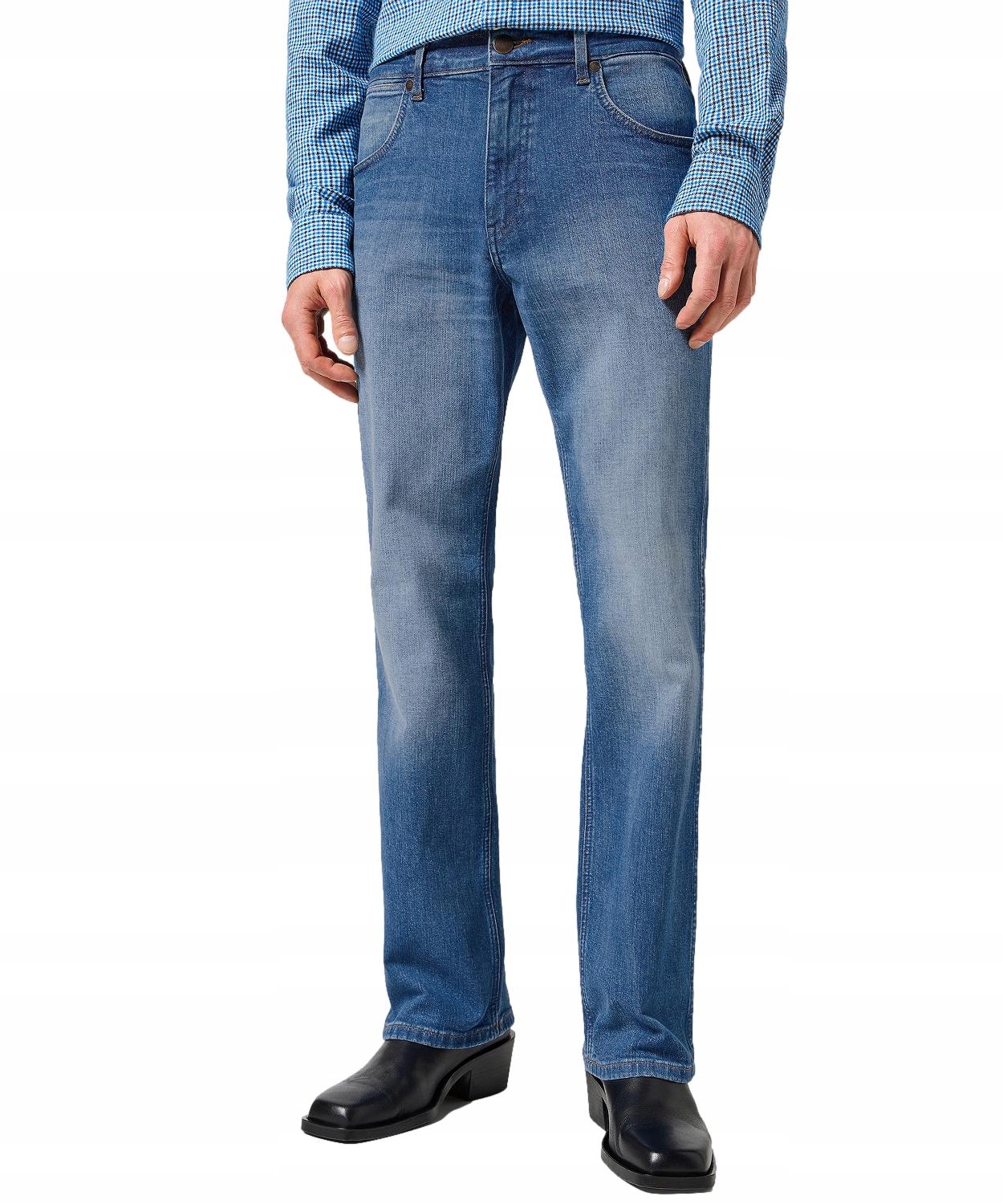 Džíny Wrangler Horizon 112356832 Prairie Blue W 33 L 34