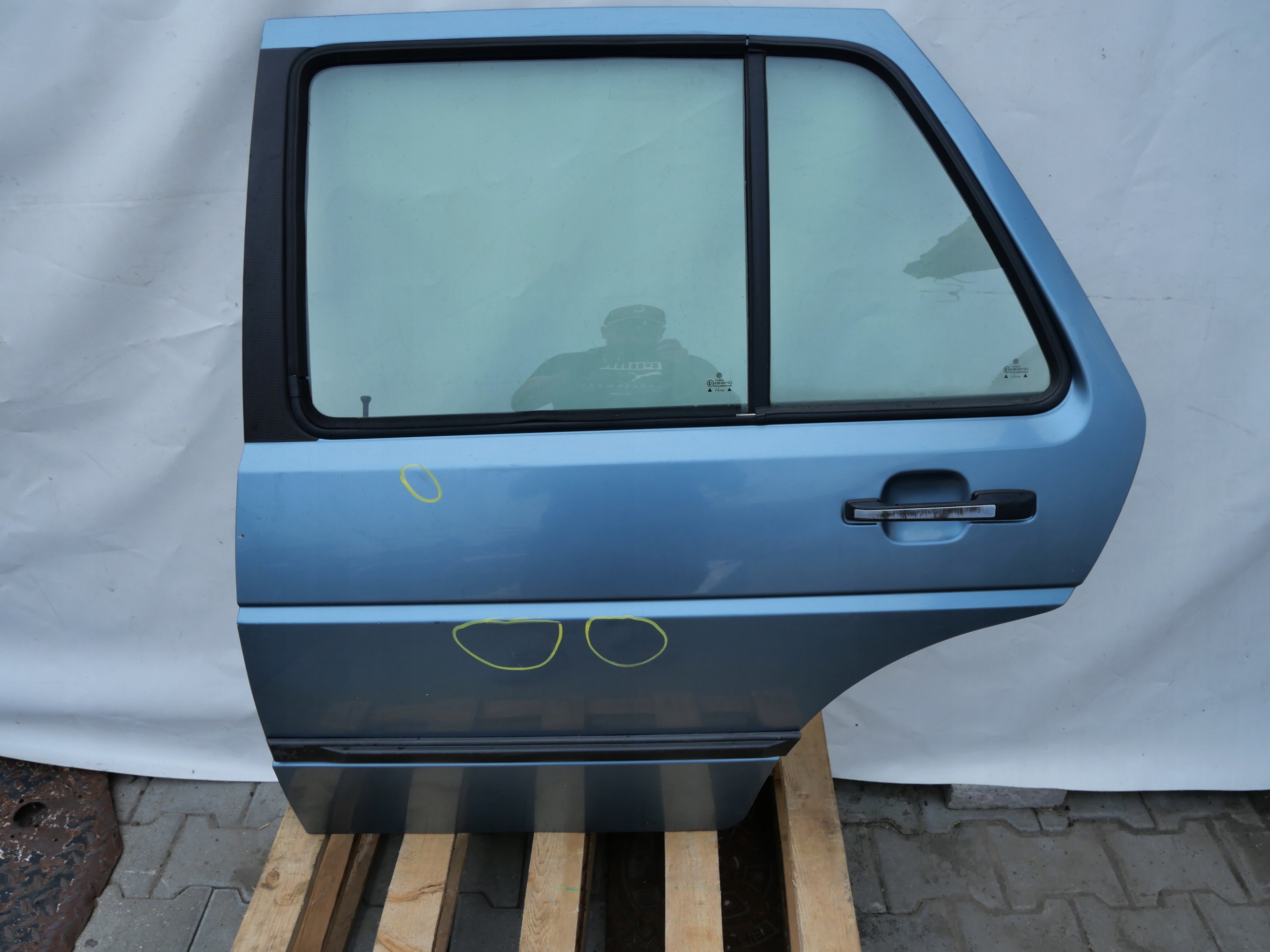 VW JETTA door rear part left