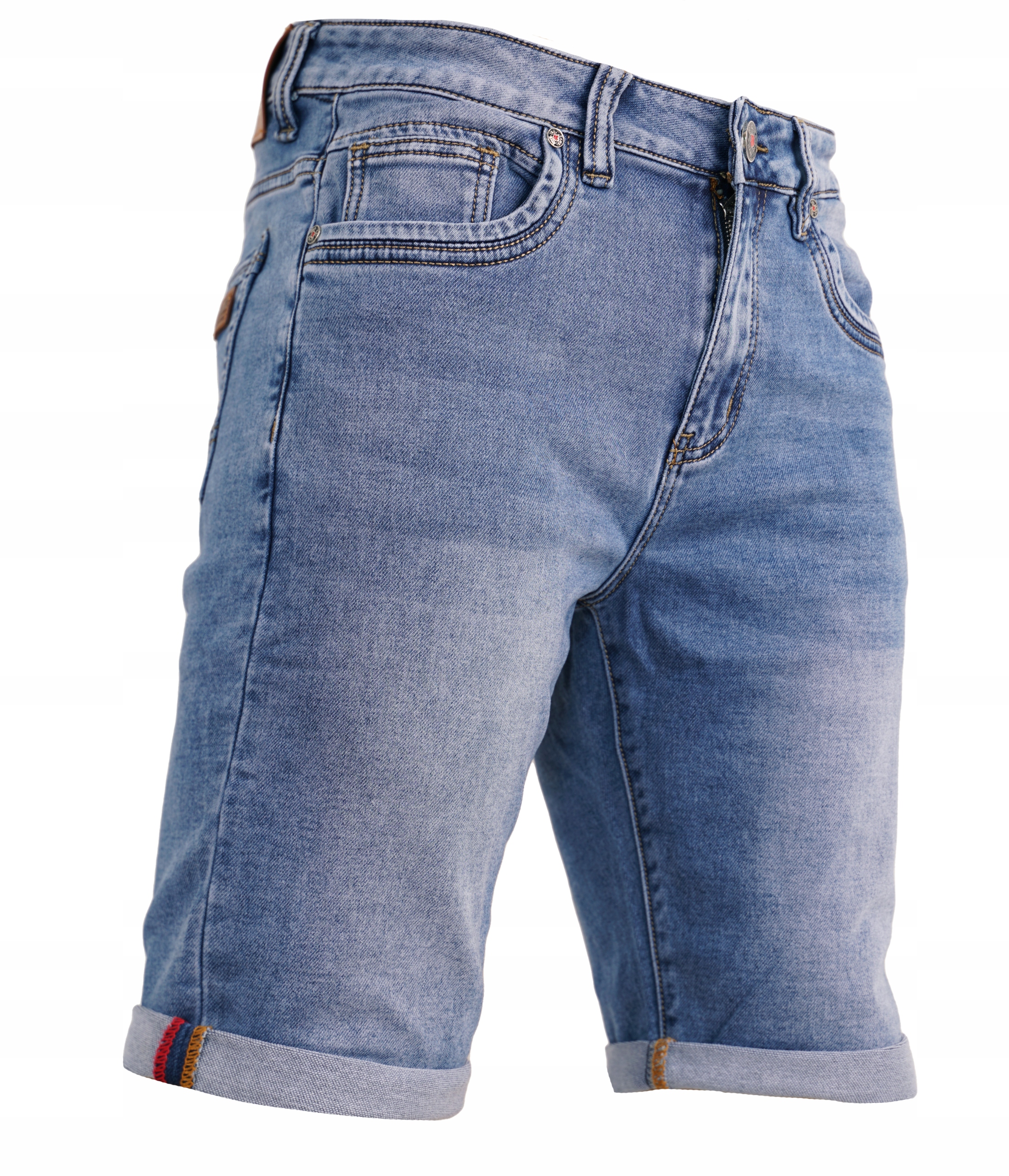 

Krótkie Spodenki Męskie Jeansowe Szorty 42 110-118