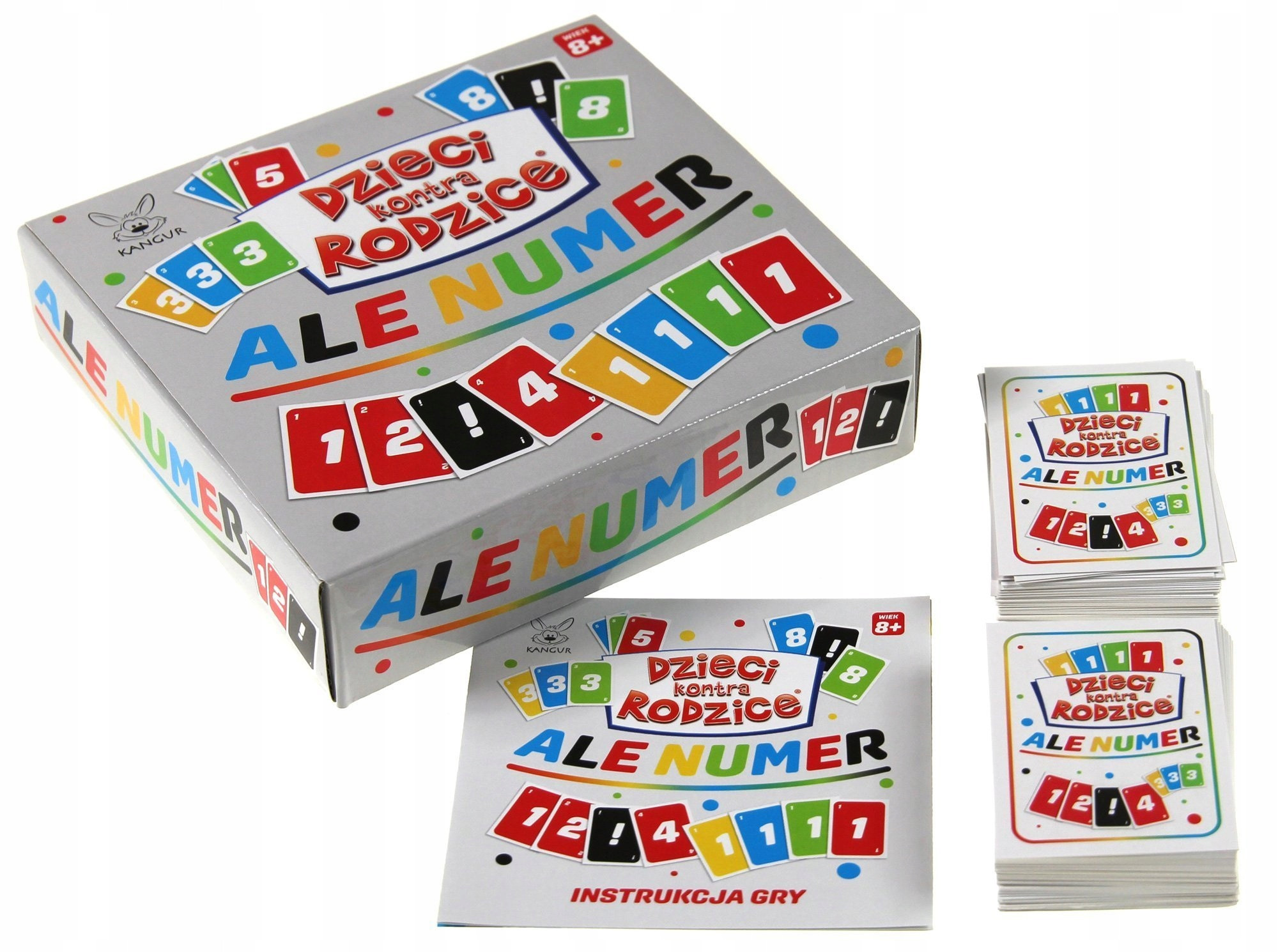 Gry Planszowe LOGICZNE dla Dzieci Ale Numer ZABAWA Typ Podstawa