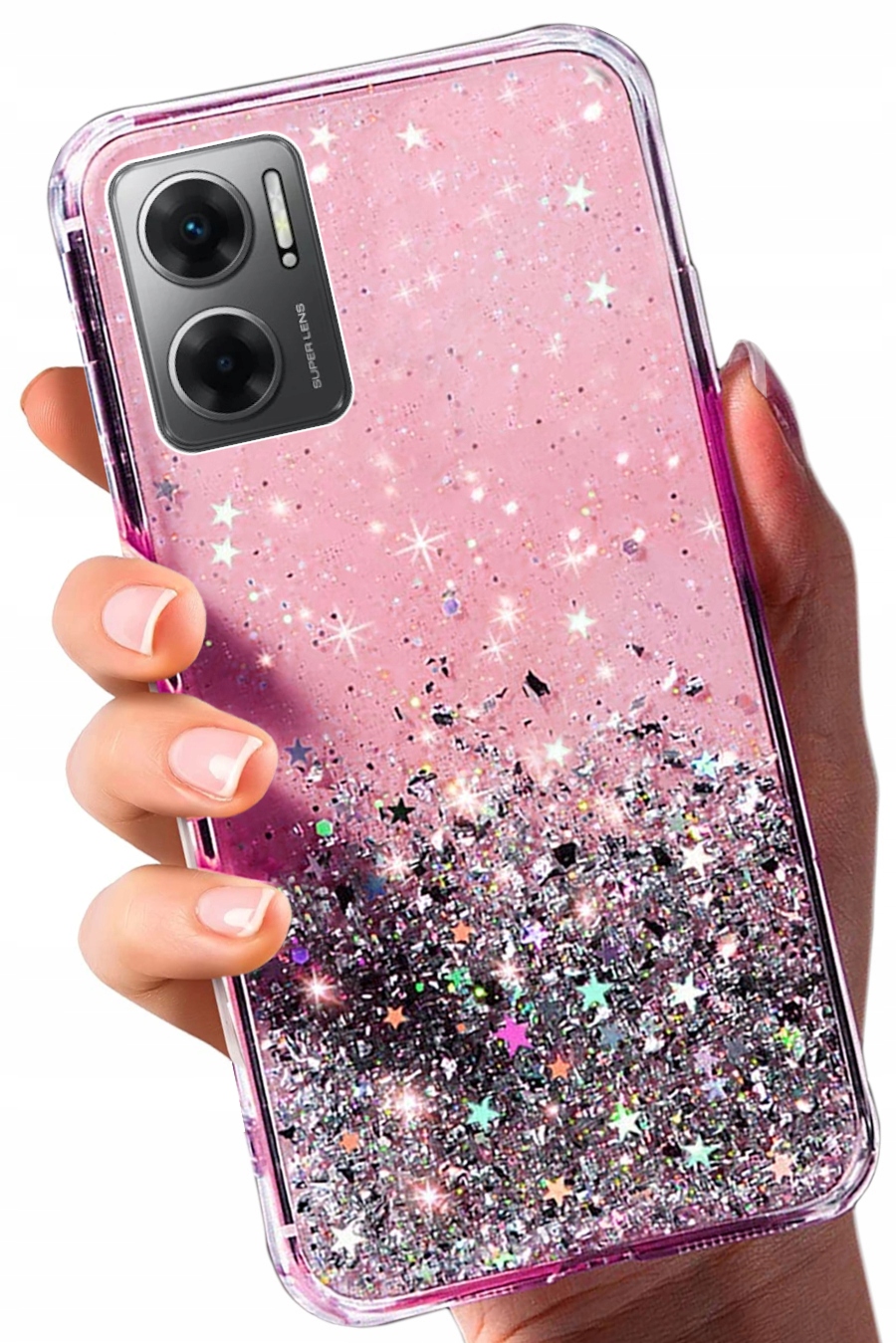 

Etui Glitter Brokat Case Do Redmi 10 5G