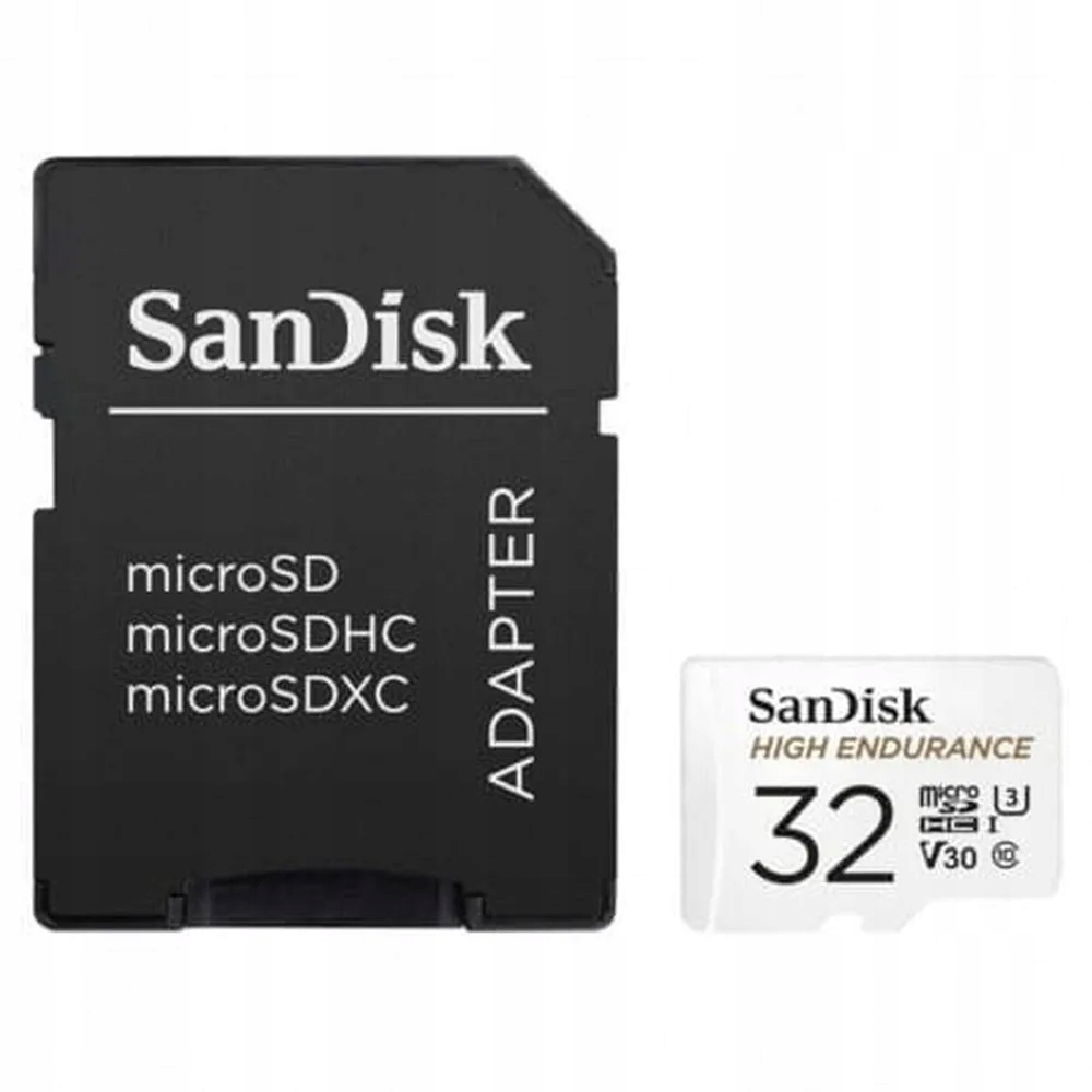 Sandisk karta pamięci microSD 32GB 100MB/s class 10 z adapterem Sd