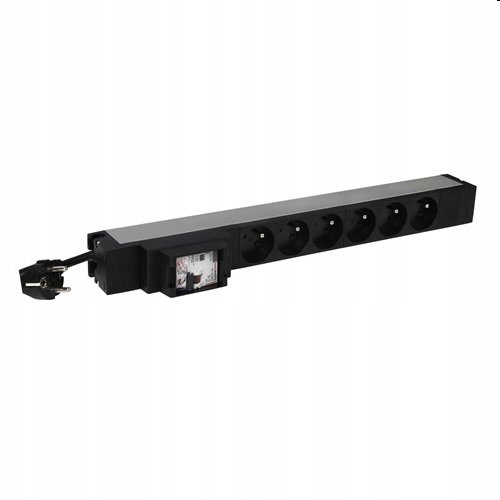 Legrand napájecí blok Pdu do racku 6x 230V s proudovou ochranou 1U…