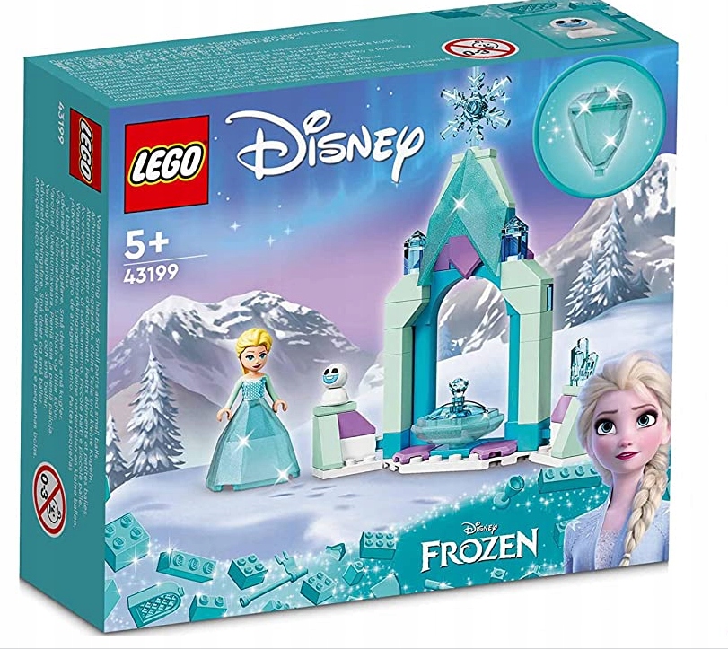 KLOCKI LEGO DISNEY 43199 Dziedziniec zamku Elzy