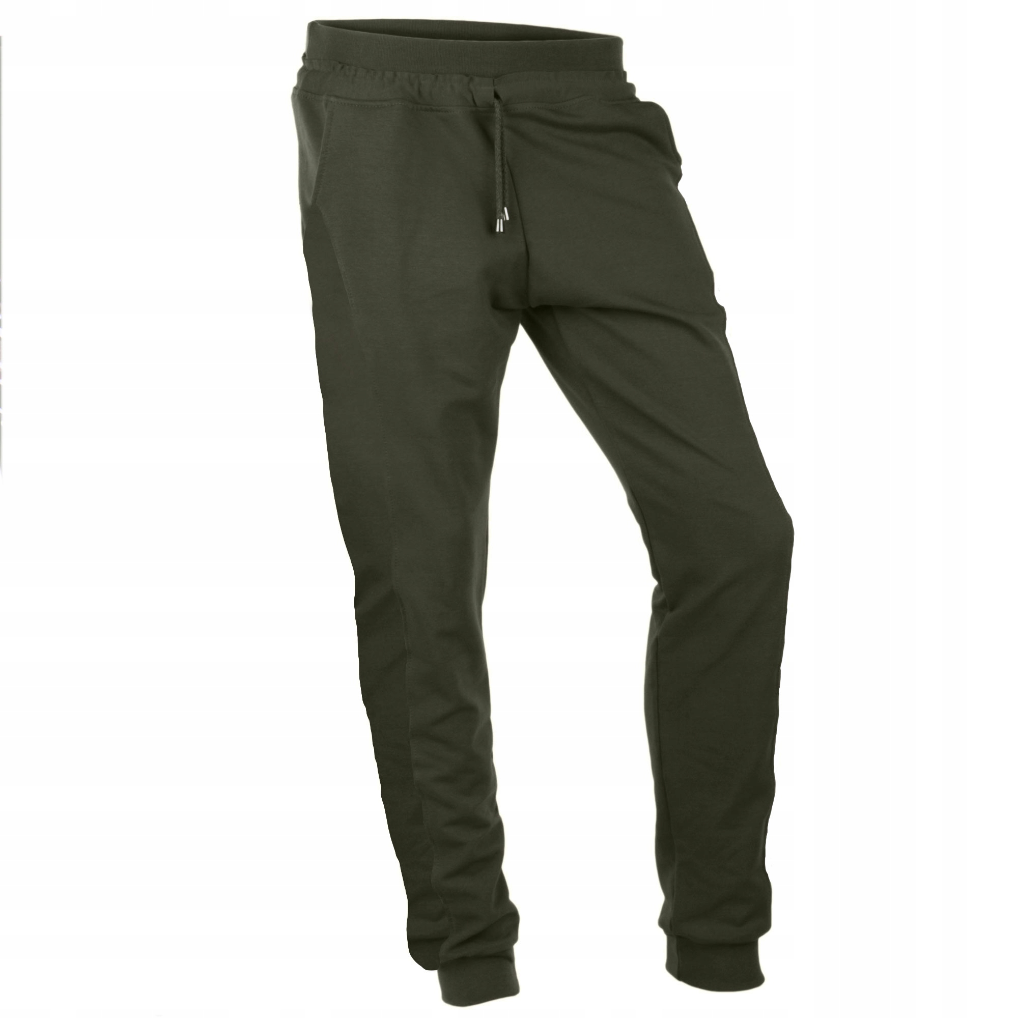 

Spodnie Dresowe Khaki Sznurek 170