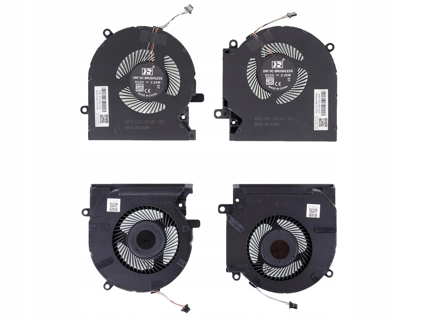 Wentylatory Do Hp Omen 15-EK 15-EN TPN-Q236 TPN-Q238 Cpu Gpu 5V