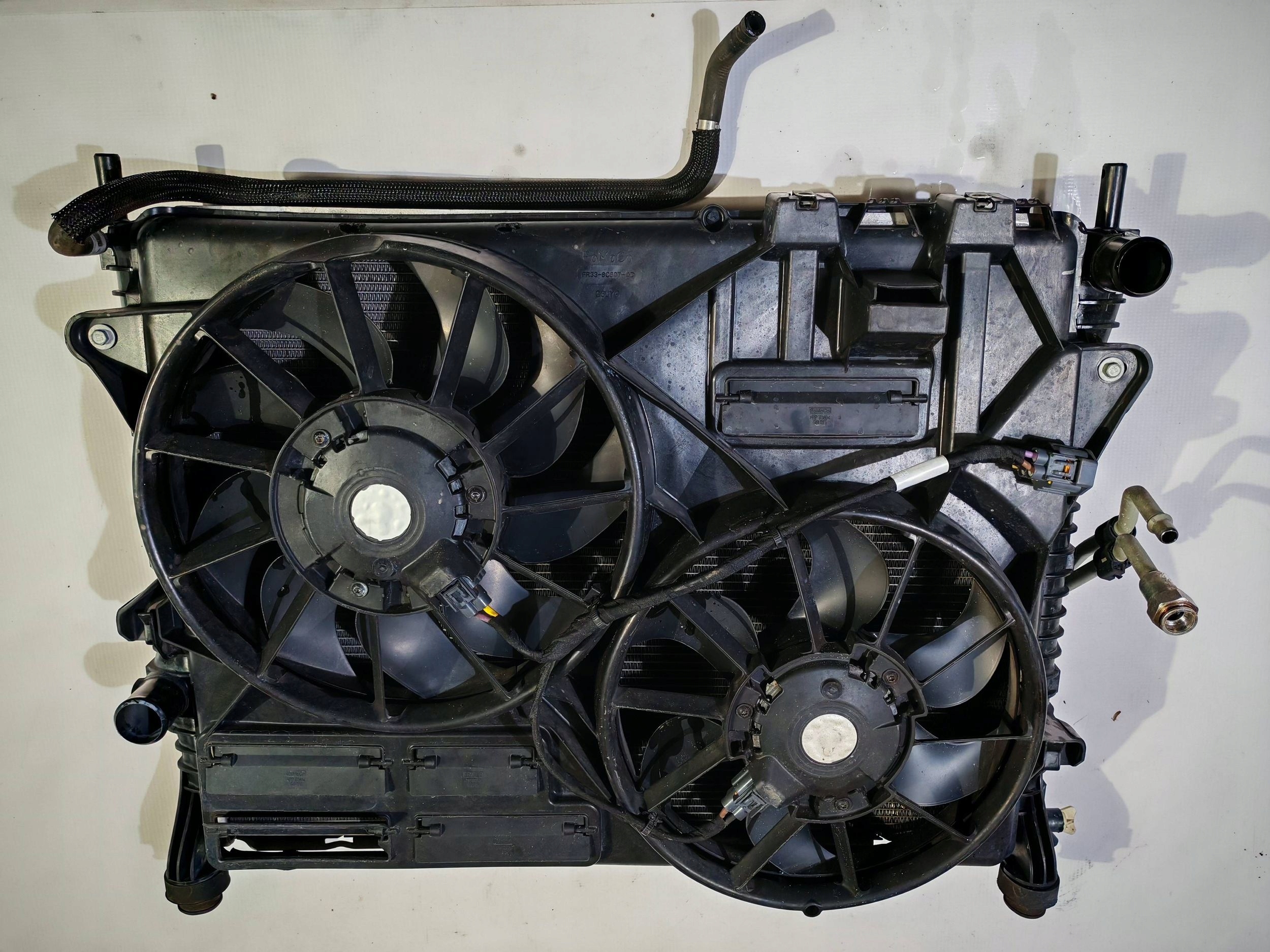 chladič chladiče vody oleja ventilátor Ford Mustang VI 2015