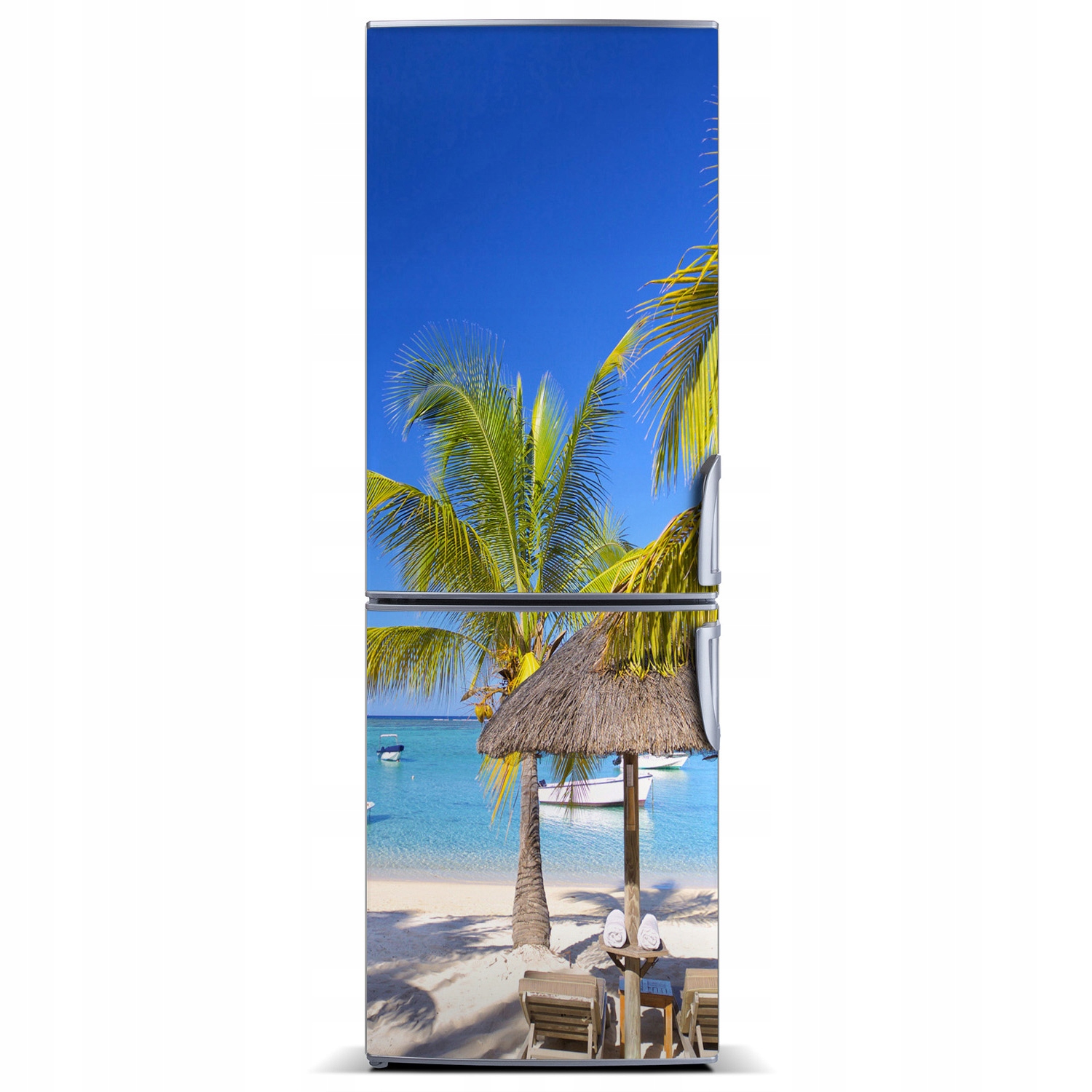 

Magnetyczna Mata lodówkę Tropikalna plaża 60x180