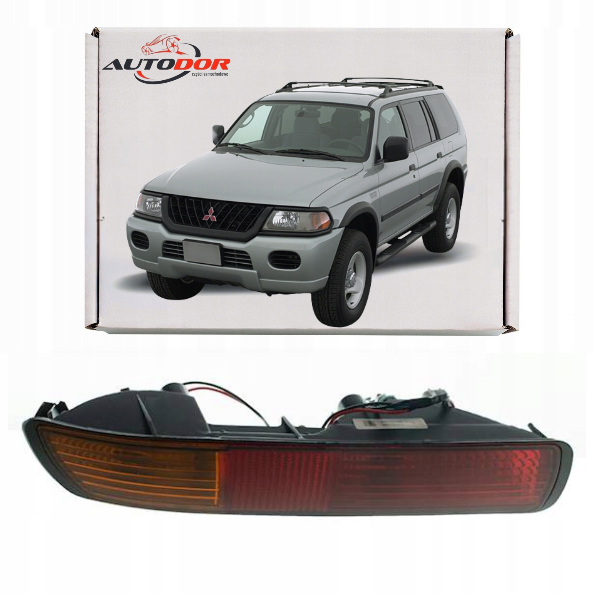 Mitsubishi Pajero Montero 2000- Zadní Světlo Spodní Levé, Nový Paprsek