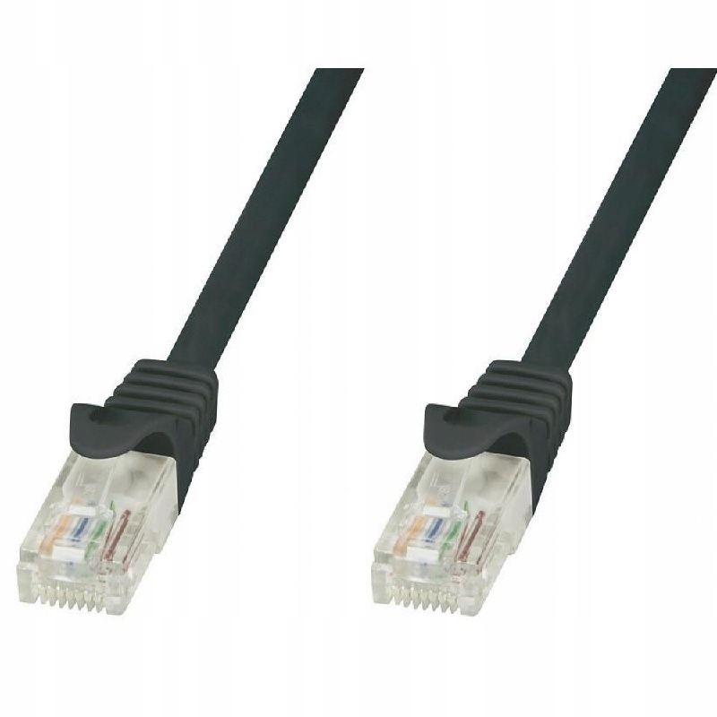 

PatchCord Cat5e Utp 0,25 m czarny Cca