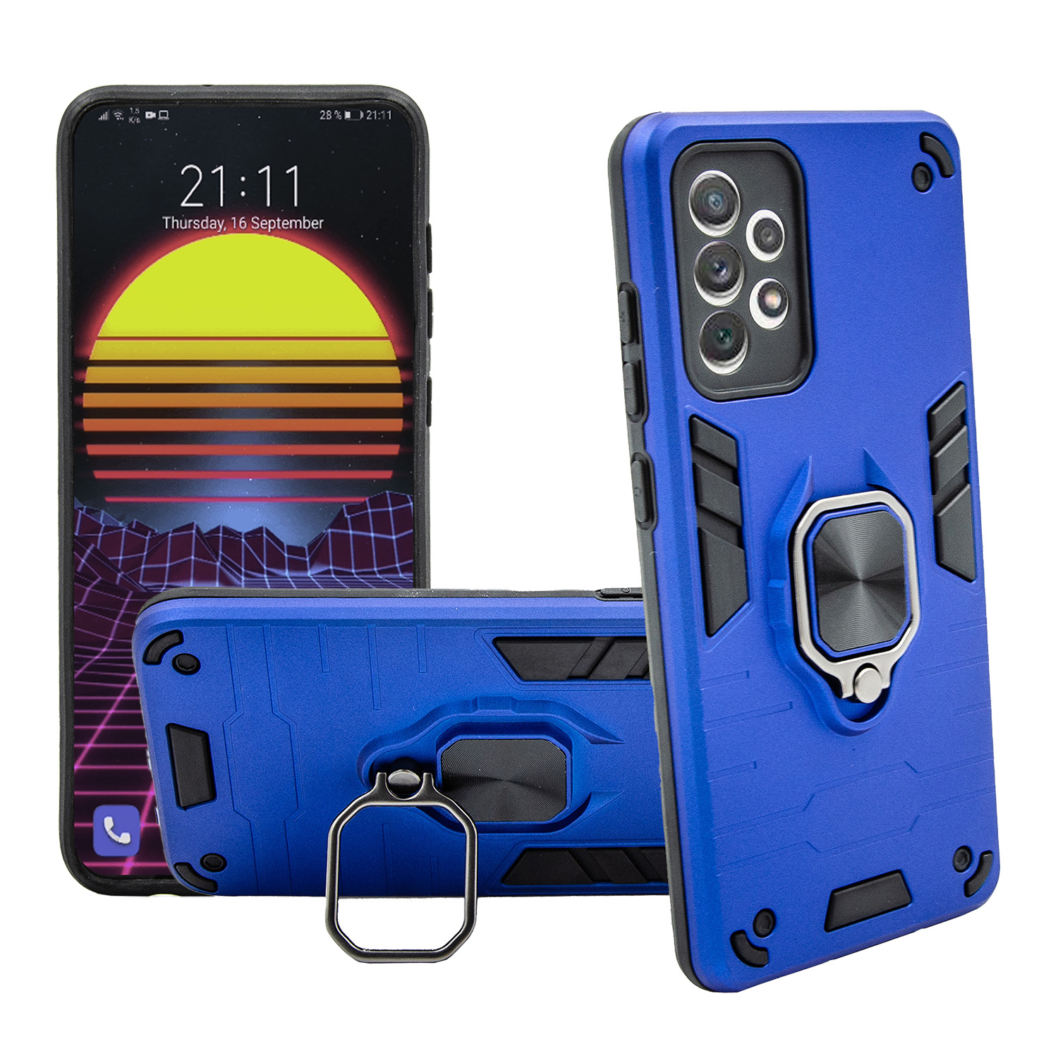 

Etui Pancerne do Samsung Galaxy A72 Obudowa Holder
