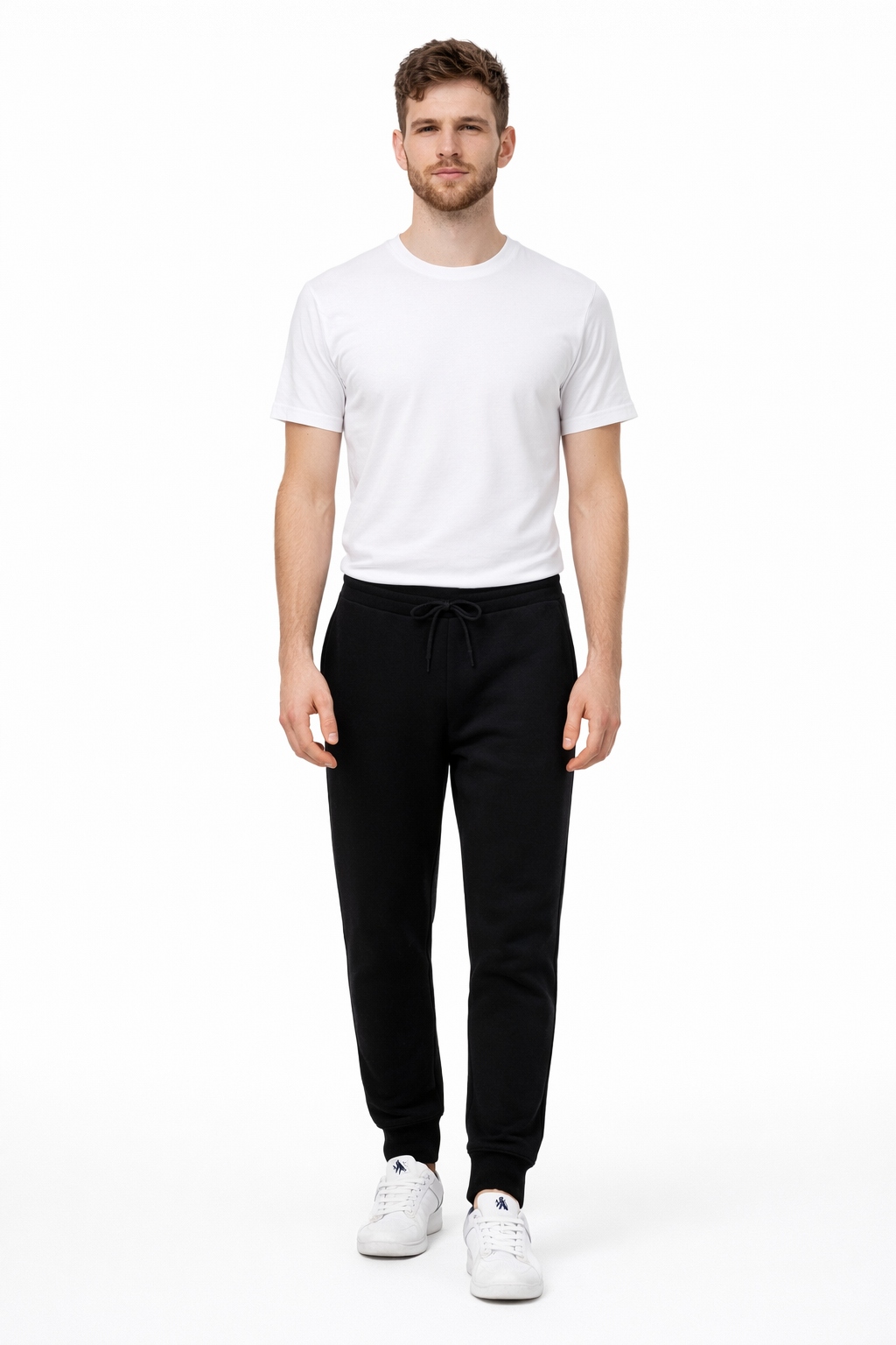 Calvin Klein Jeans Černé Tepláky S Lampasy XL I3D
