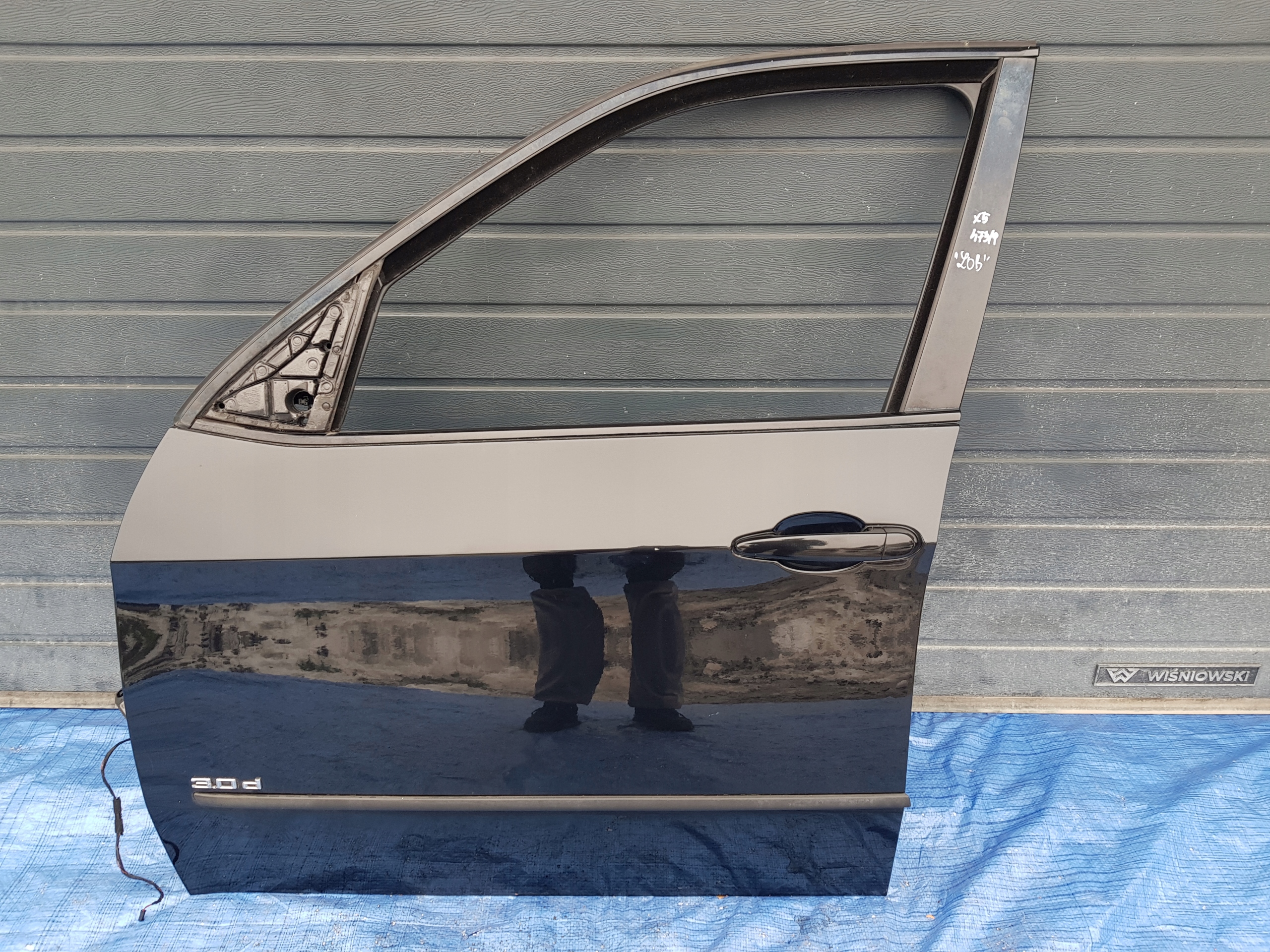 door left front BMW X5 E70 475 BLACK SAPPHIRE