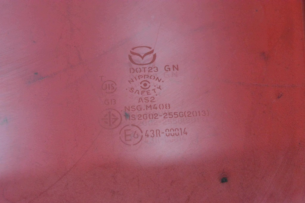 OKNO Bočné pravá predok predná MAZDA MX-5 4 IV ND ROADSTER 15-21