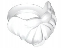 

Lego 93223 Broda Mikołaja biała Nowa (1g)