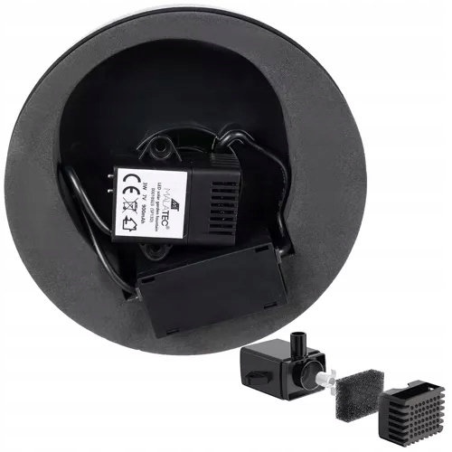 Fontanna Solarna Pompa do Oczka Wodnego Ogrodowa Pływająca LED Fontannowa Typ fontanna (pompa)