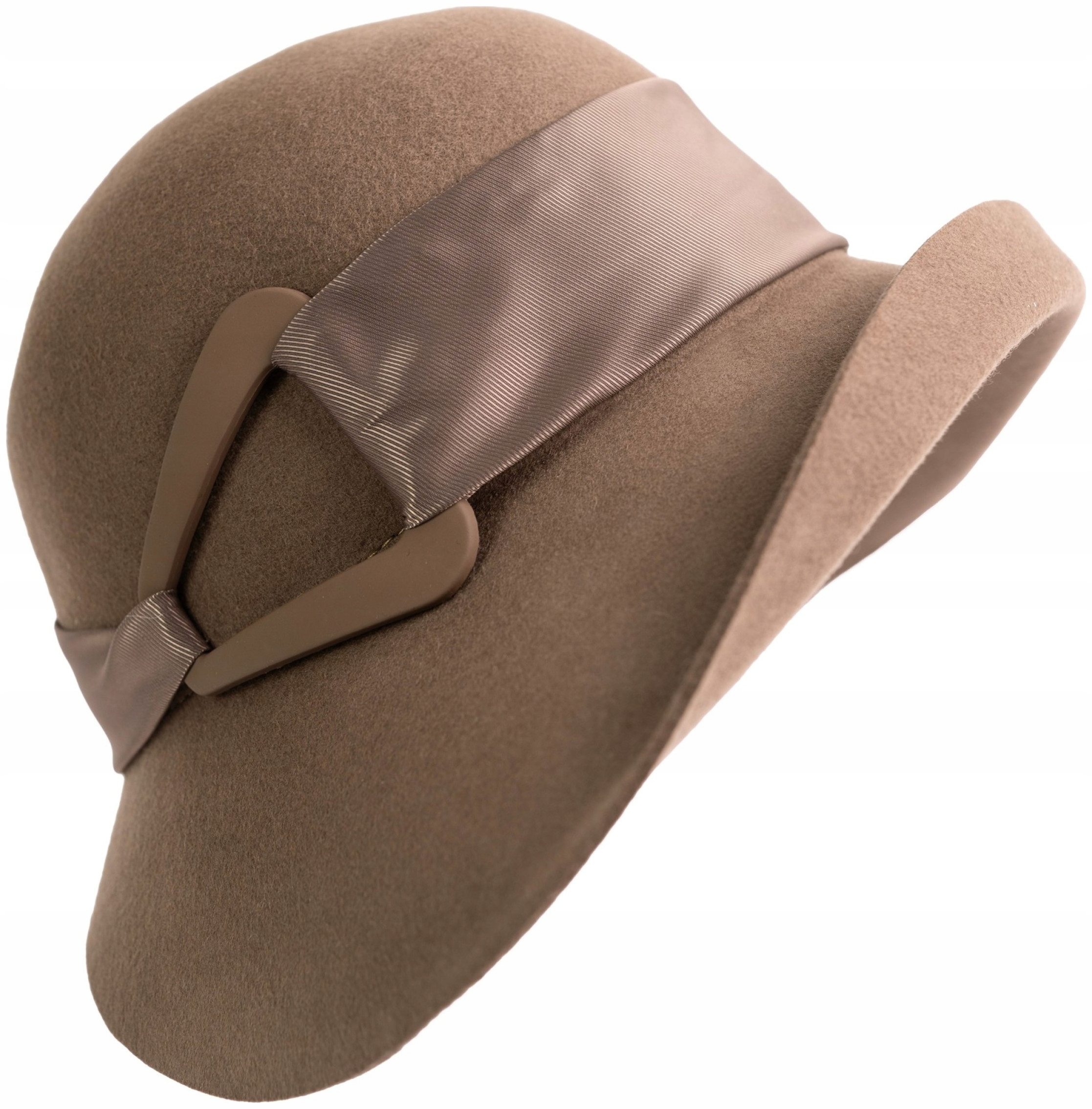 Dámský klobouk Hannah – plstěný, vlněný, elegantní, béžový