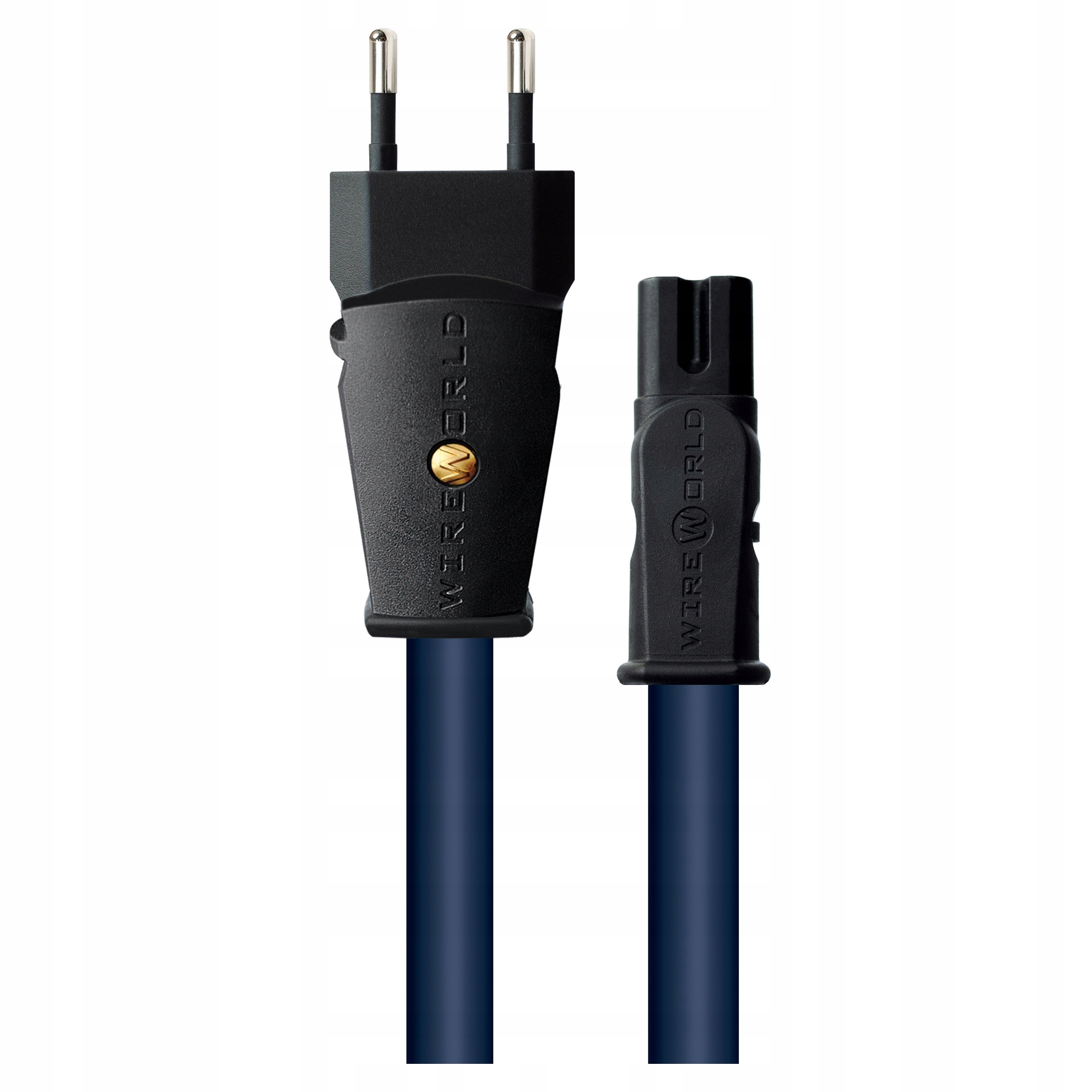 KABEL ZASILAJĄCY SCHUKO - IEC C7 ÓSEMKA WIREWORLD STRATUS 10 MINI MSP-S 1m